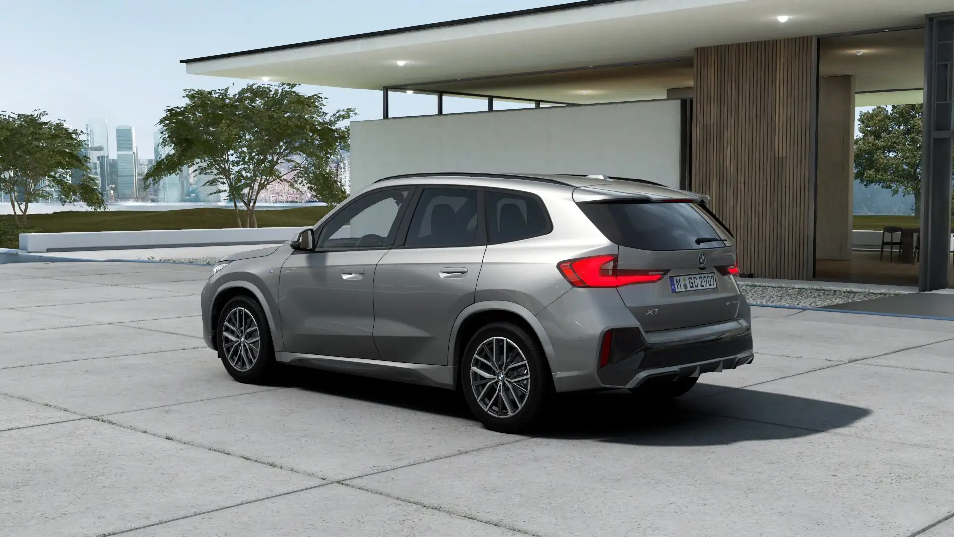 BMW X1 X1 sDrive 18d Msport Grigio - 2