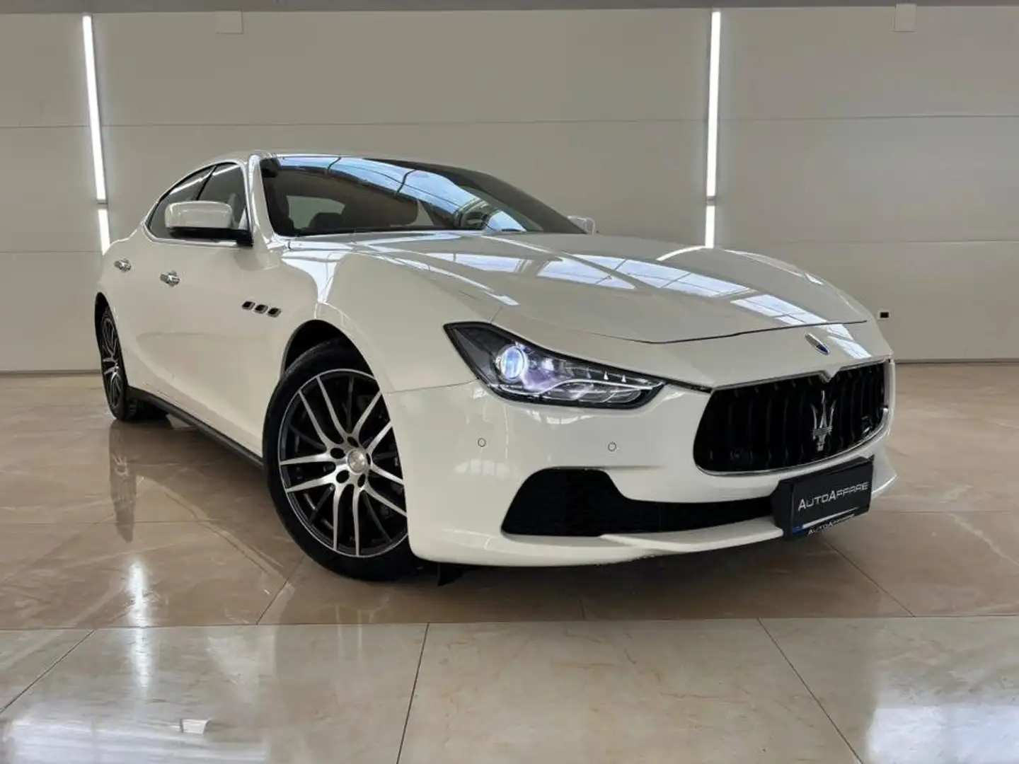 Maserati Ghibli GRAN LUSSO Ghibli 3.0 V6 ds 250cv auto Blanco - 1