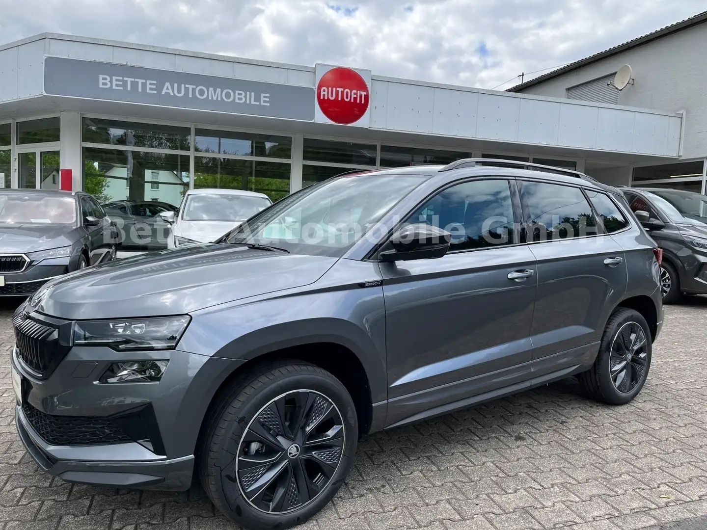 Skoda Karoq 1.5l TSI DSG Sportline *MATRIX-LED*ACC* Gris - 1