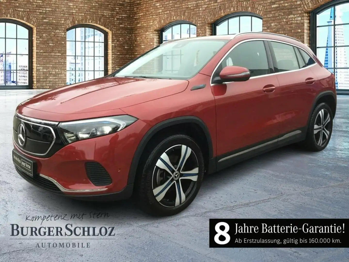 Mercedes-Benz EQA 250 +progressive AUT Kam. KlimaA LED LM Navi Rot - 1
