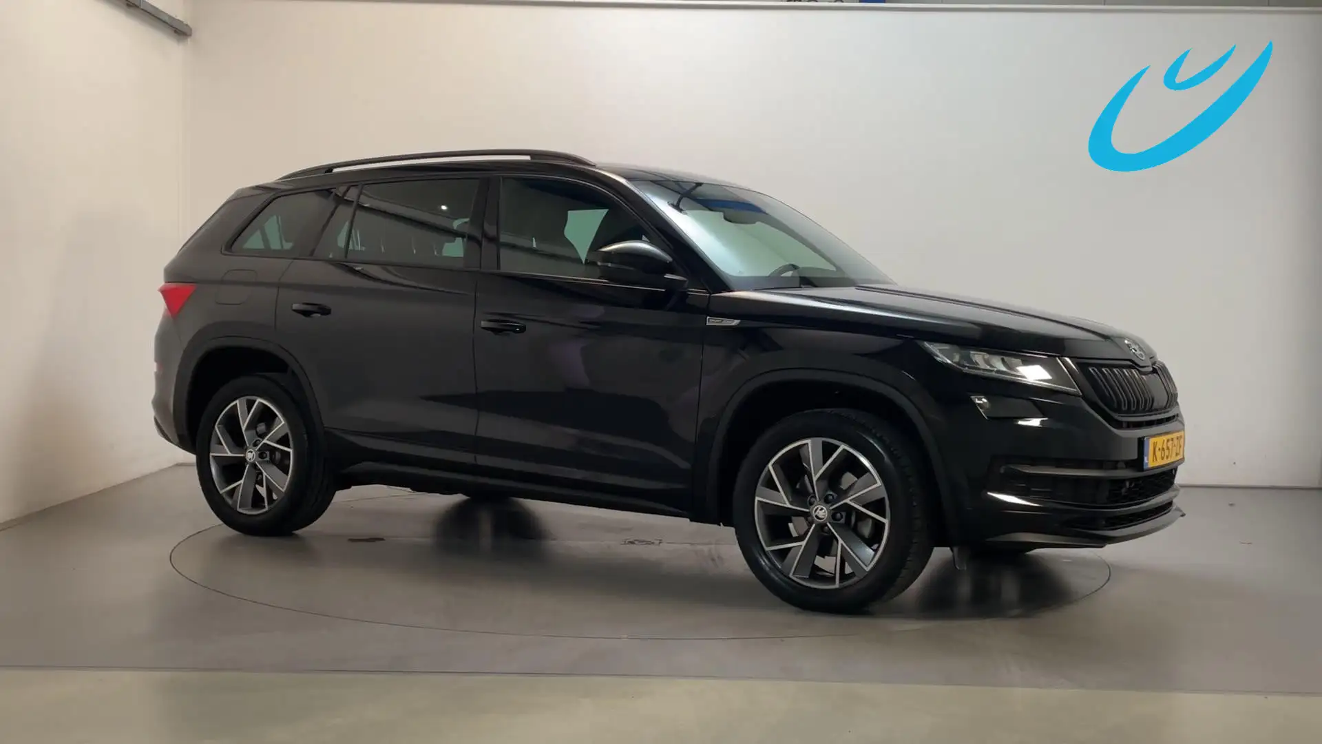 Skoda Kodiaq 1.5 TSI 150pk DSG Sportline Business 7p. Camera Sf Zwart - 1
