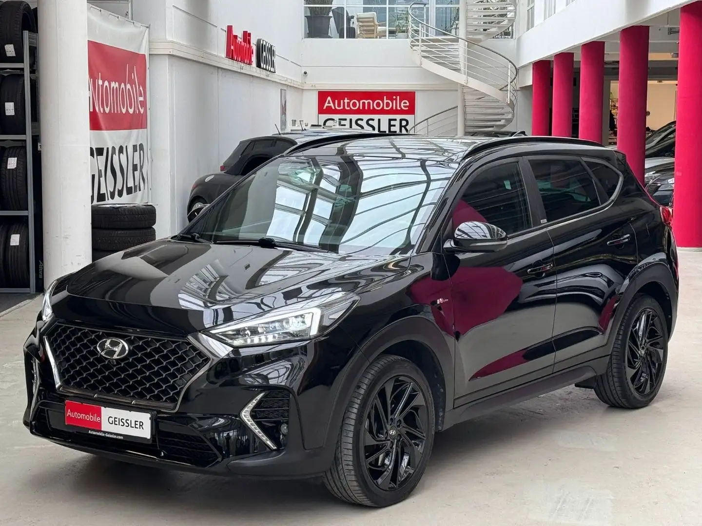 Hyundai TUCSON N Line PANORAMA+LED+360°+ACC+DAB Noir - 1
