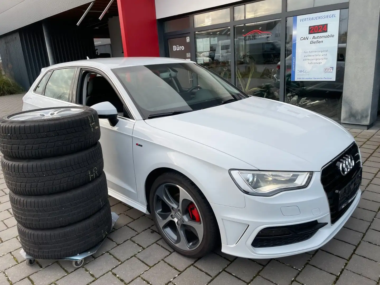 Audi A3 Sportback ambition S-LINE Selection Weiß - 1