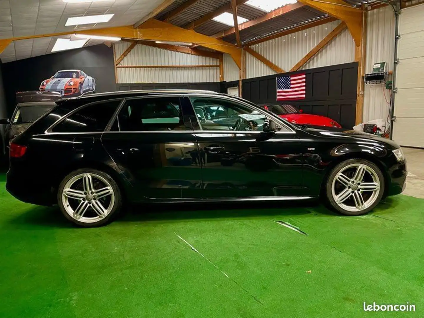Audi A4 2.0 TDI 150cv S-line Zwart - 2