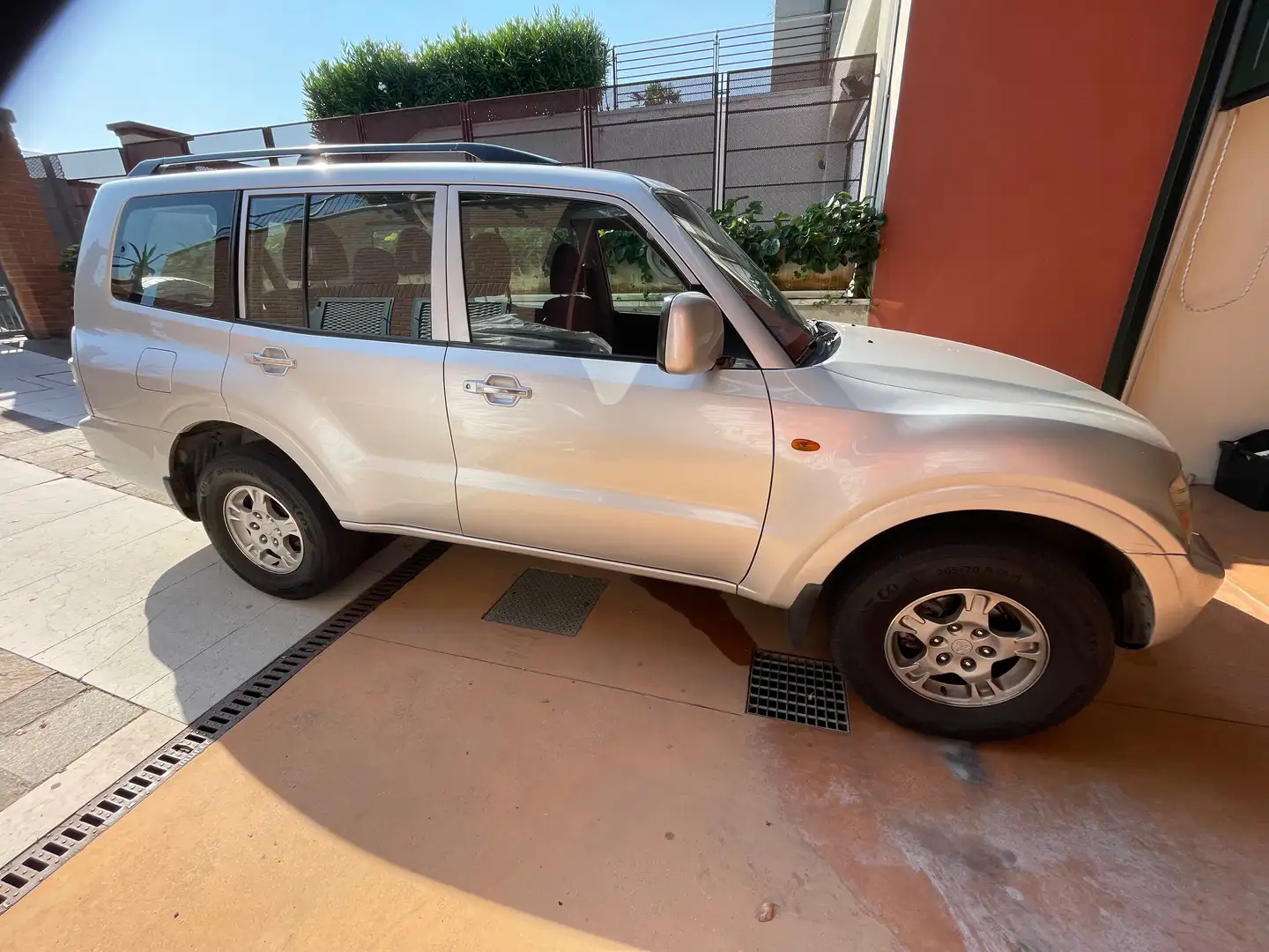 Mitsubishi Pajero Pajero III 2000 5p 3.2 tdi 16v di-d GLX Grigio - 2