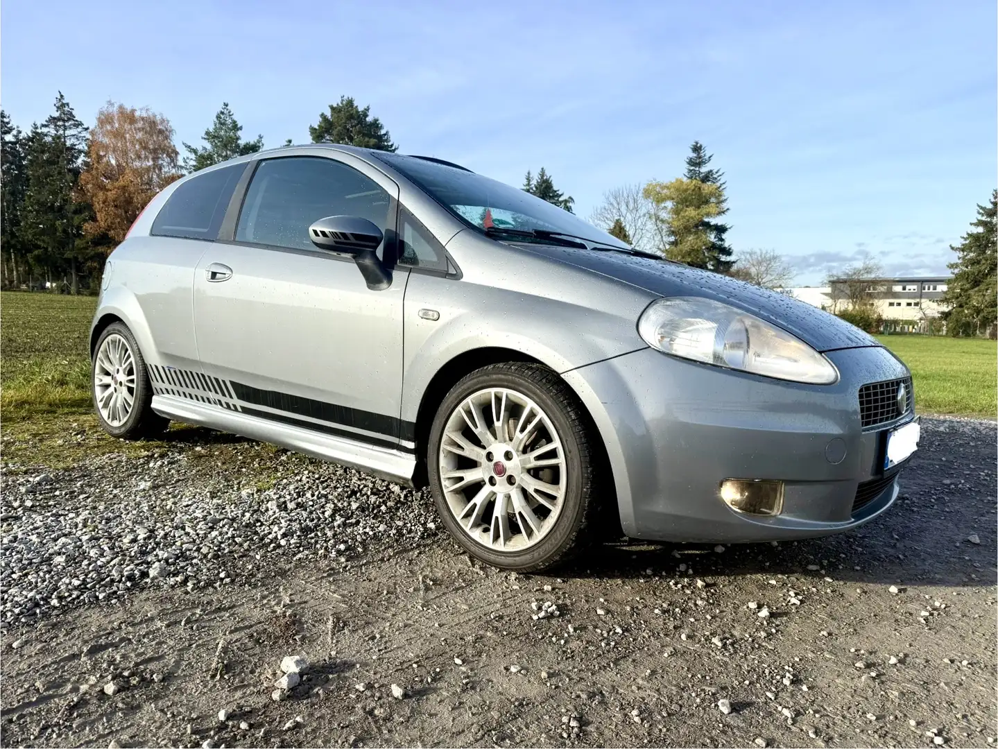 Fiat Grande Punto 1.4 T-Jet 16V Sport vieles Neu Сірий - 1