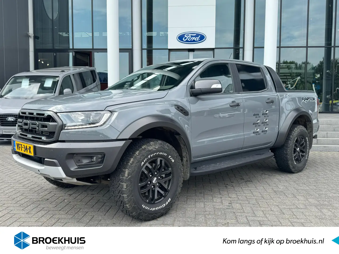 Ford Ranger Raptor 2.0 EcoBlue 215PK DC | | Dealer Onderhouden | Came Grijs - 1