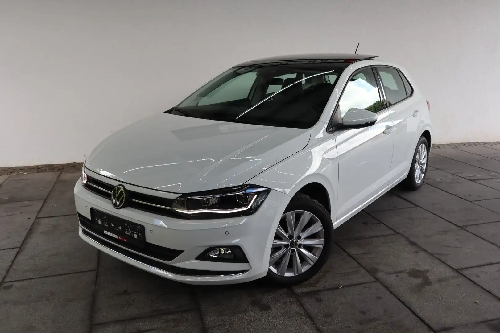 Volkswagen Polo Highline 1.5 DSG*Pano*Virtual*LED*R.Kam*ACC Weiß - 1