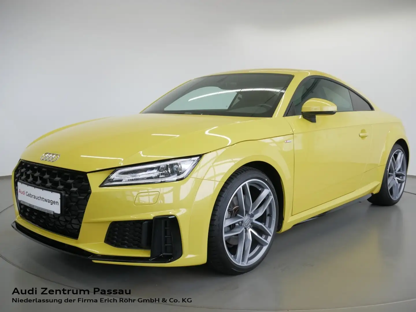 Audi TT Coupé 40 TFSI S line S tro. XENON virt. Cock. NAVI Gelb - 1