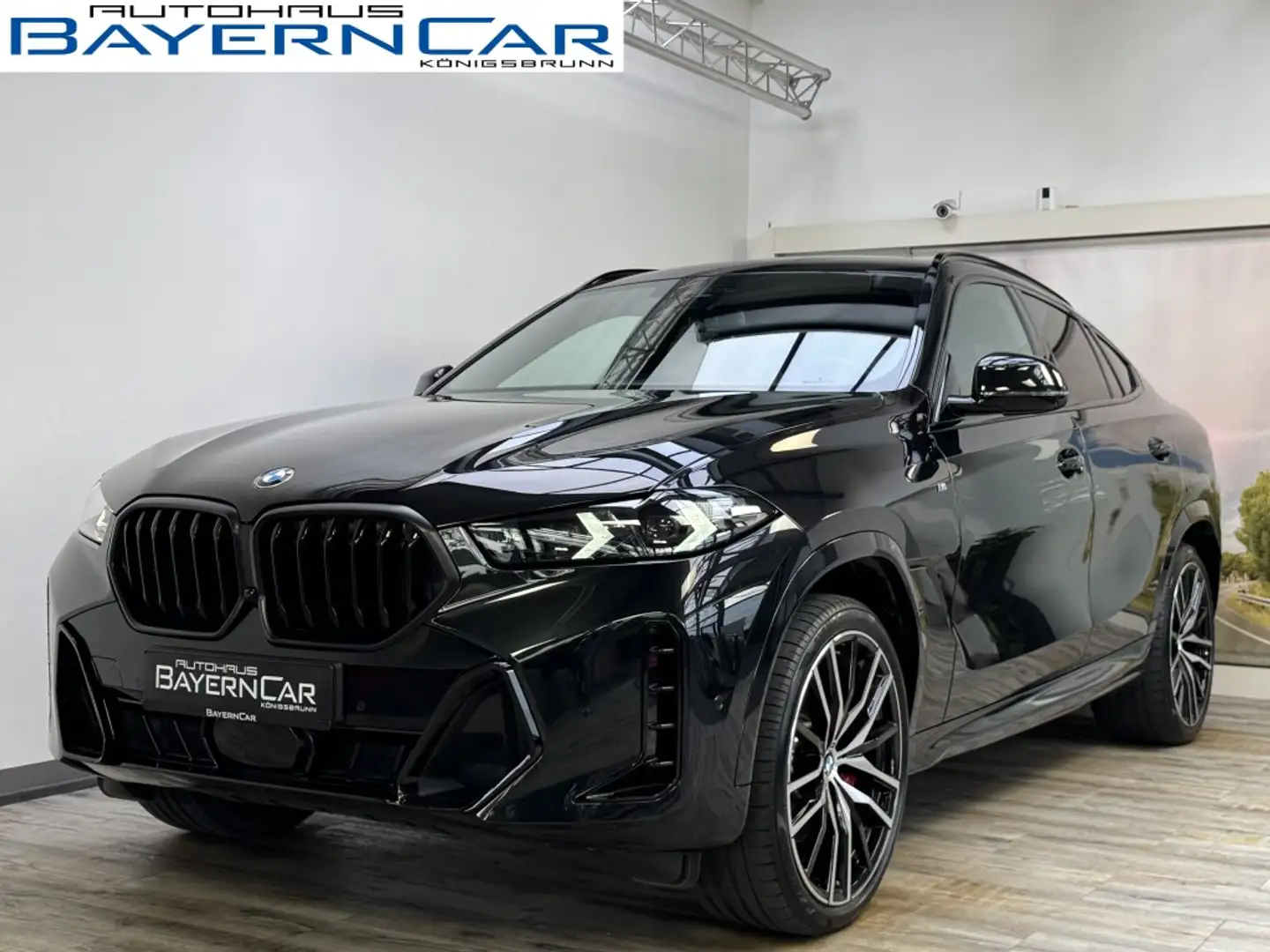BMW X6 xDrive40d M Sport Pro 22Zoll Sitzlüftung AHK Zwart - 1