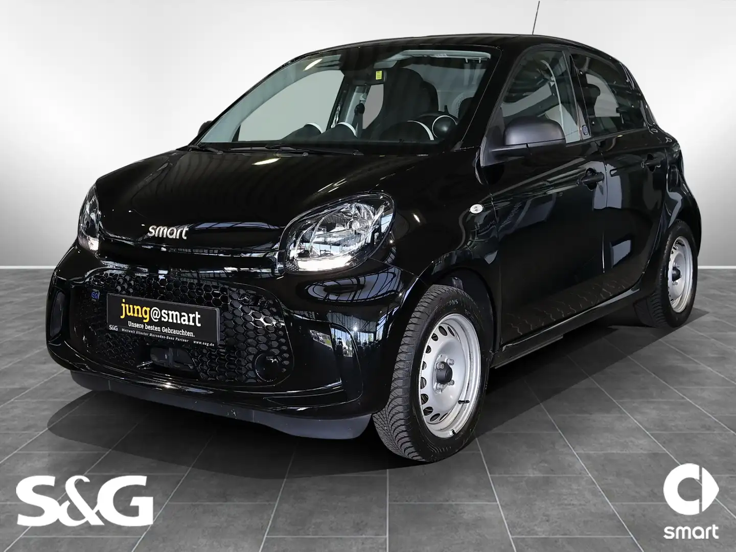 smart forFour SITZHEIZUNG+TEMPOMAT+22KW BORDLADER+DAB Noir - 1