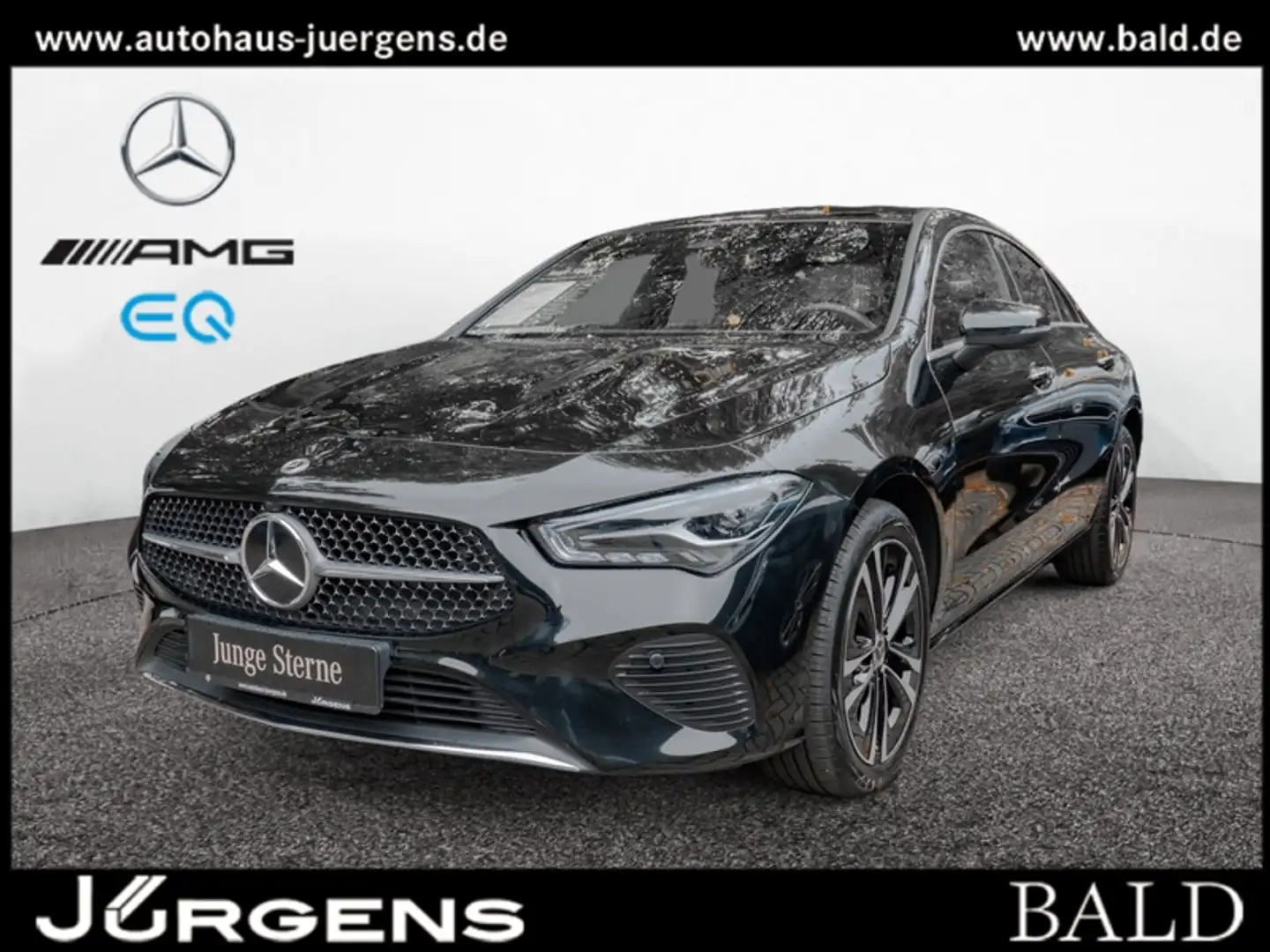 Mercedes-Benz CLA 200 d Coupé Progressive/LED/Cam/Leder/SHZ/18 Zwart - 1