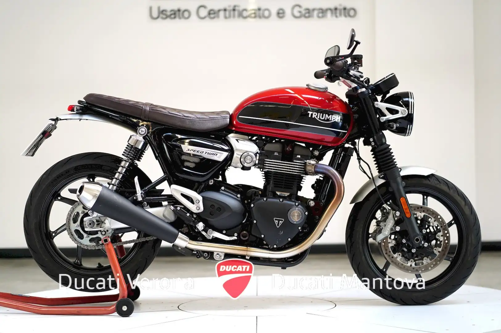 Triumph Speed Twin Speed Twin 1200 solo 11.265 km! Rot - 1