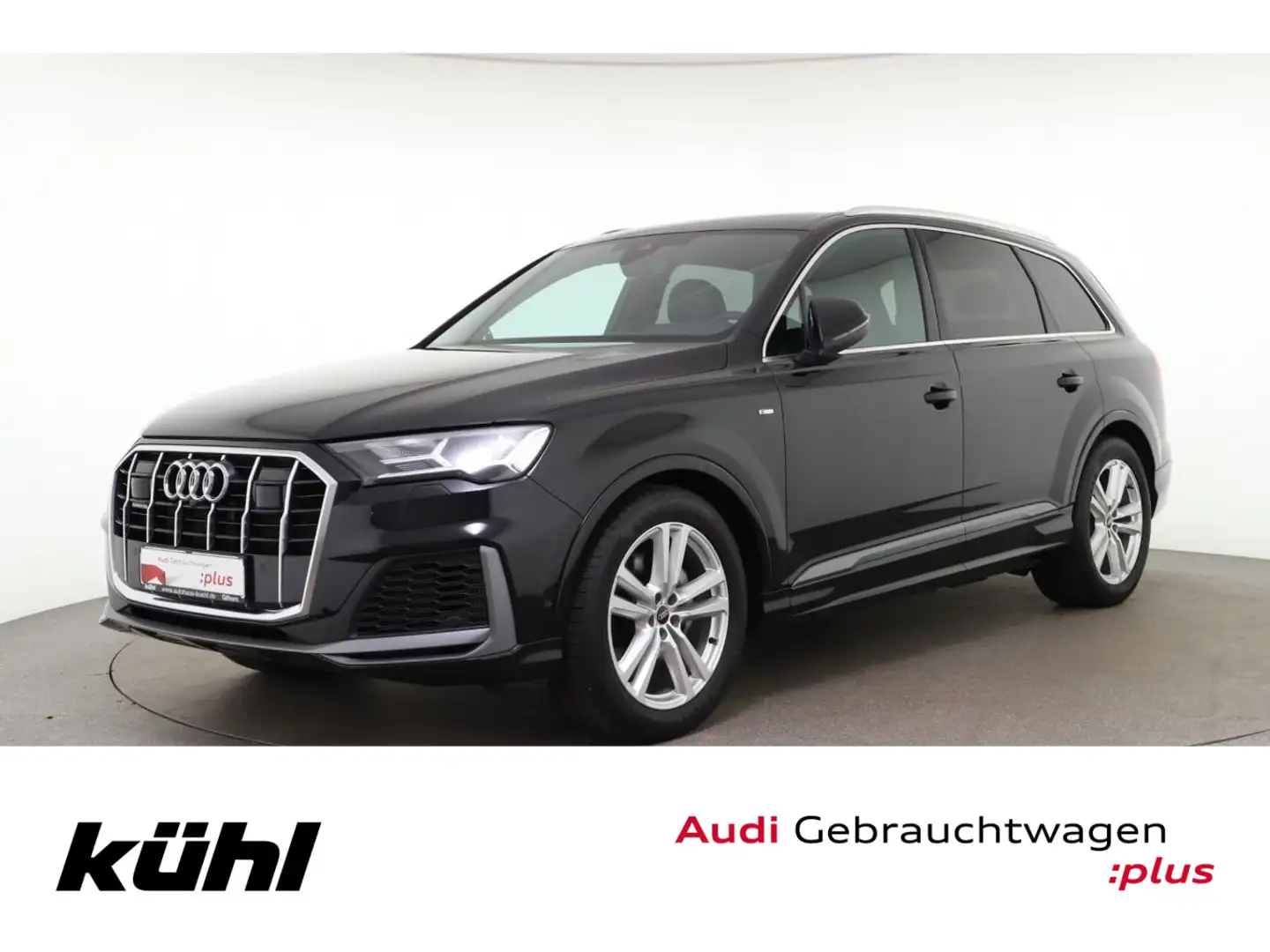 Audi Q7 55 TFSI Q Tip. S line LED Luft HuD ACC 360° A Fekete - 1