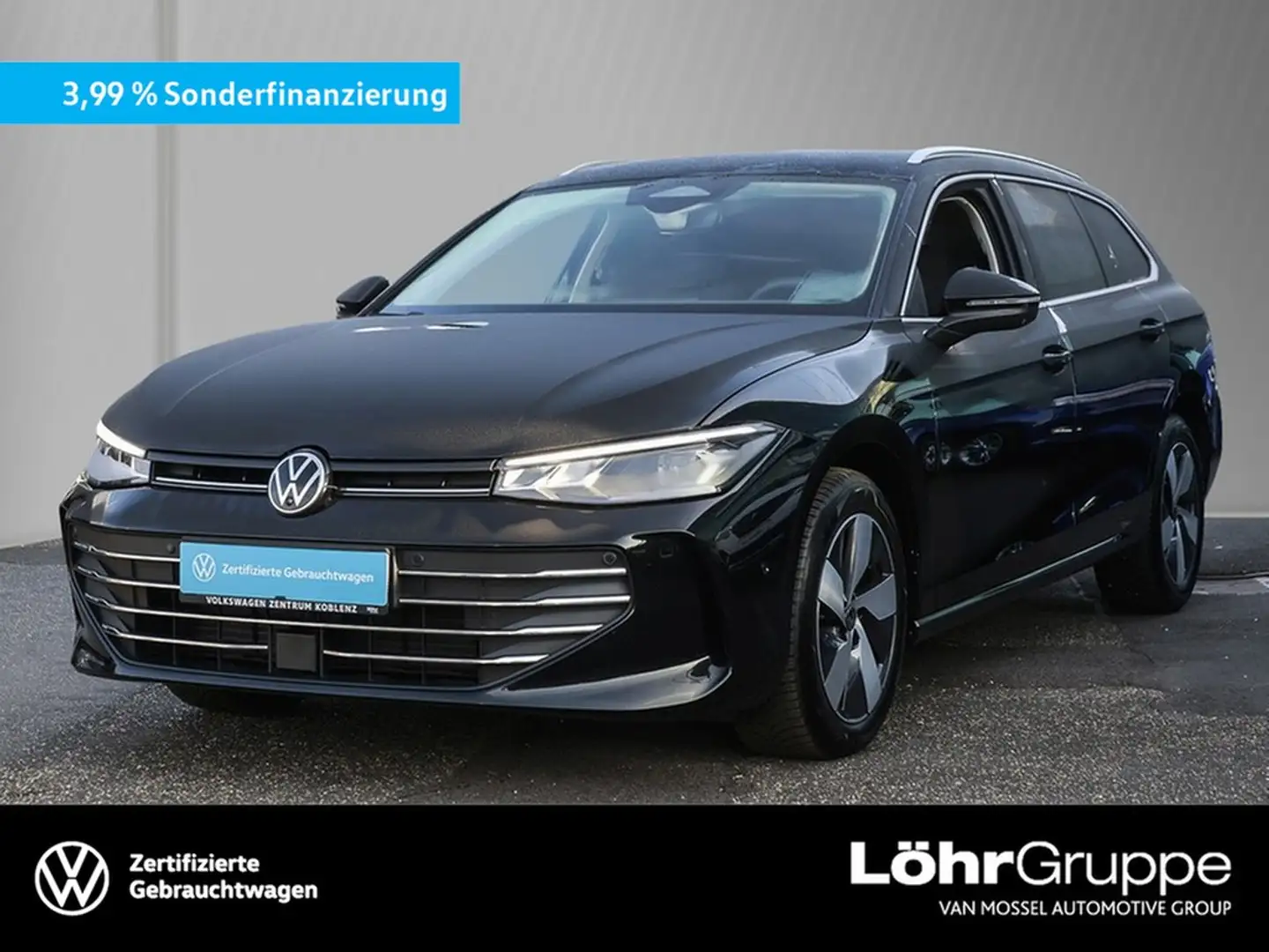 Volkswagen Passat Variant 2.0 TDI DSG Business AHK/Navi/RFK Schwarz - 1
