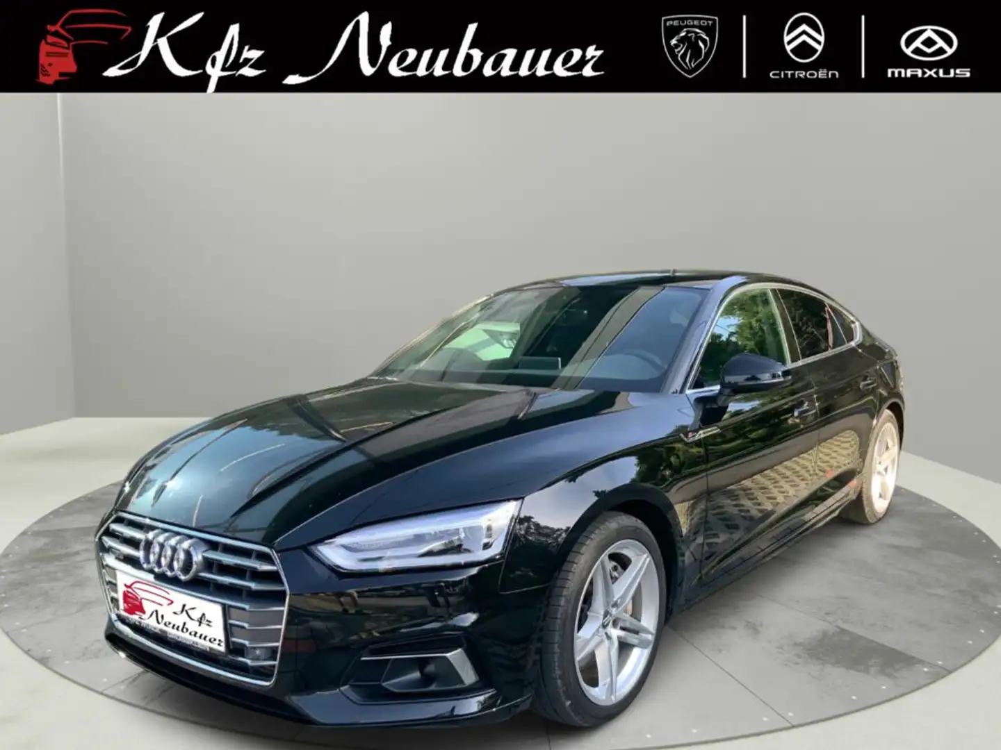 Audi A5 quattro sport Zwart - 1