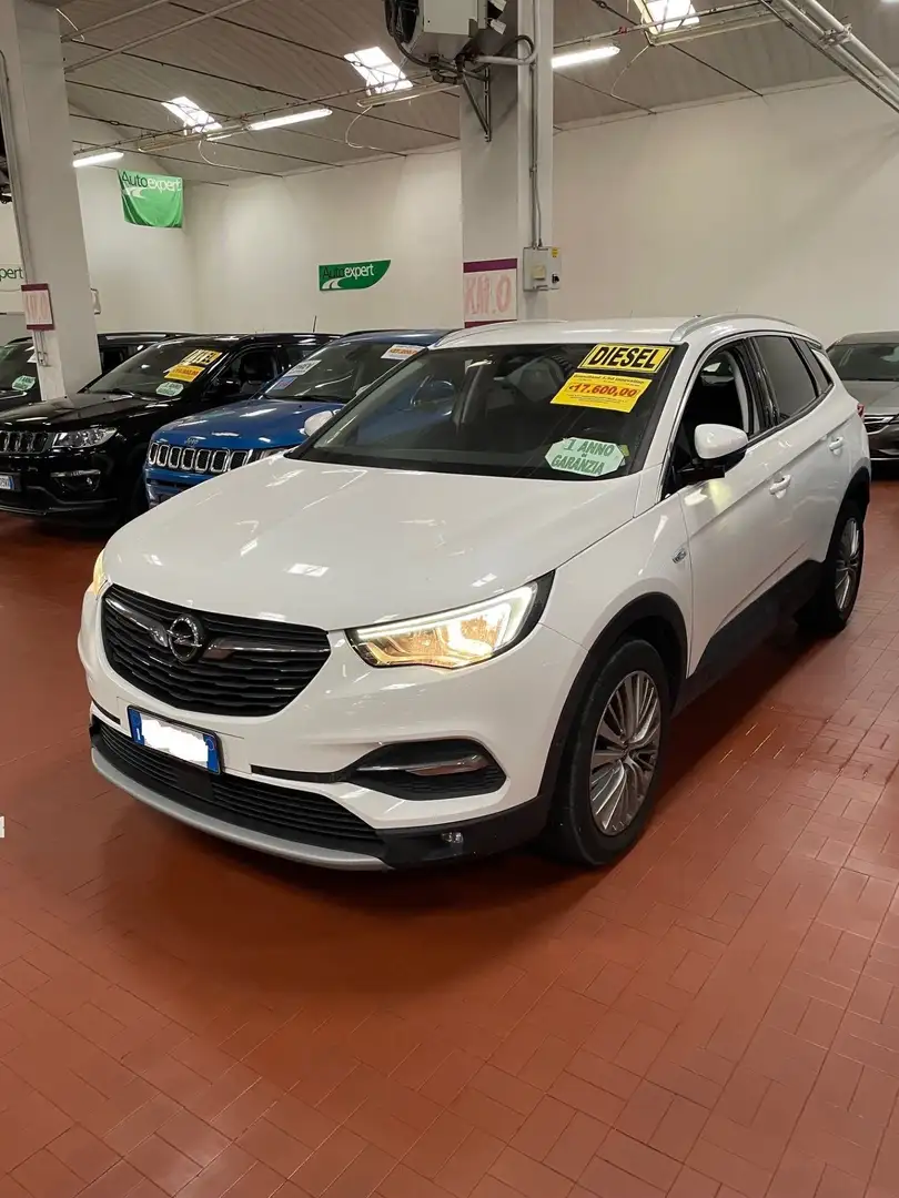 Opel Grandland 1.5 diesel Ecotec Start&Stop Innovation - GARANZI Bianco - 1
