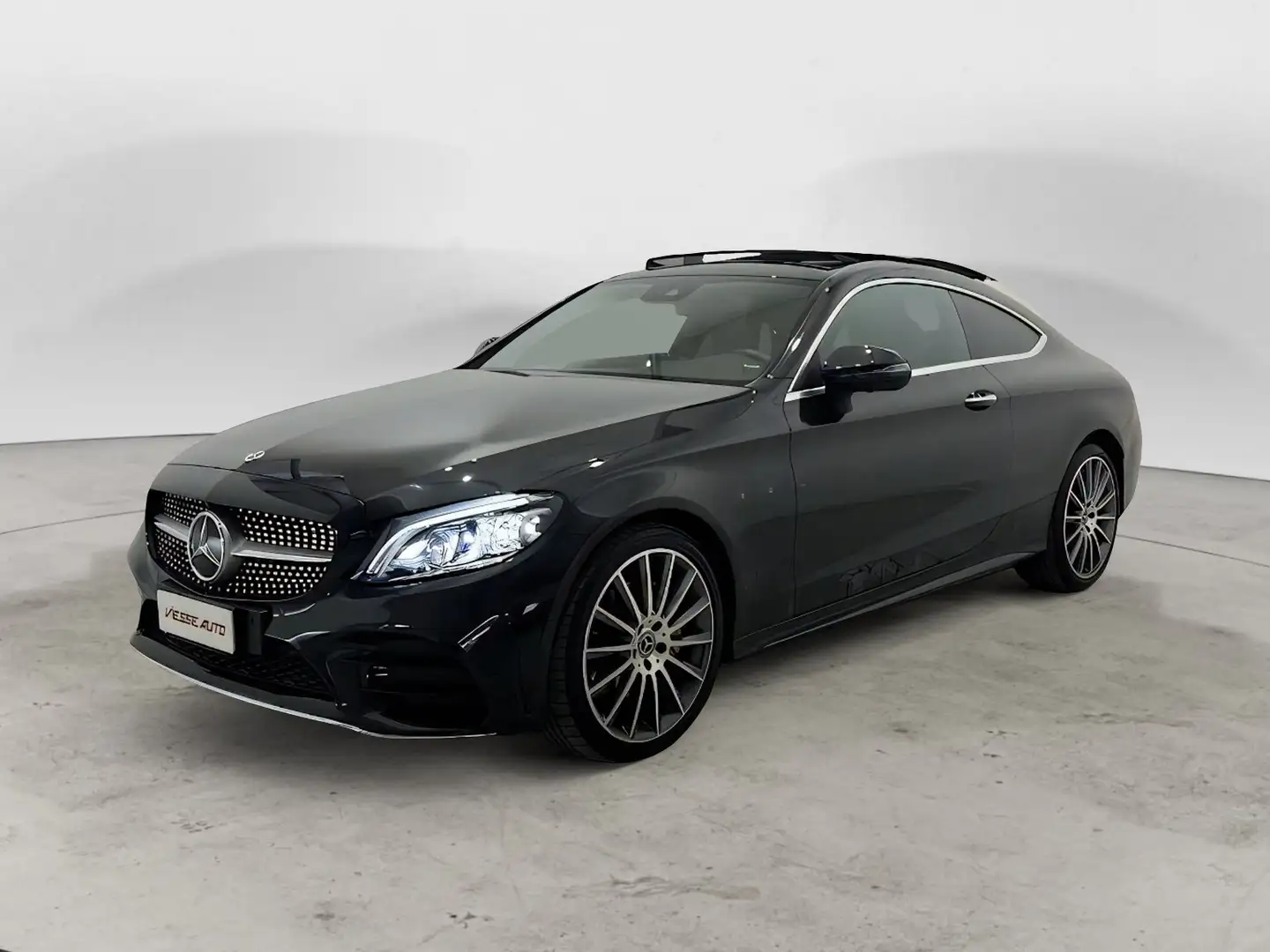 Mercedes-Benz C 220 Classe C Coupe d Premium Plus 4matic auto Schwarz - 1
