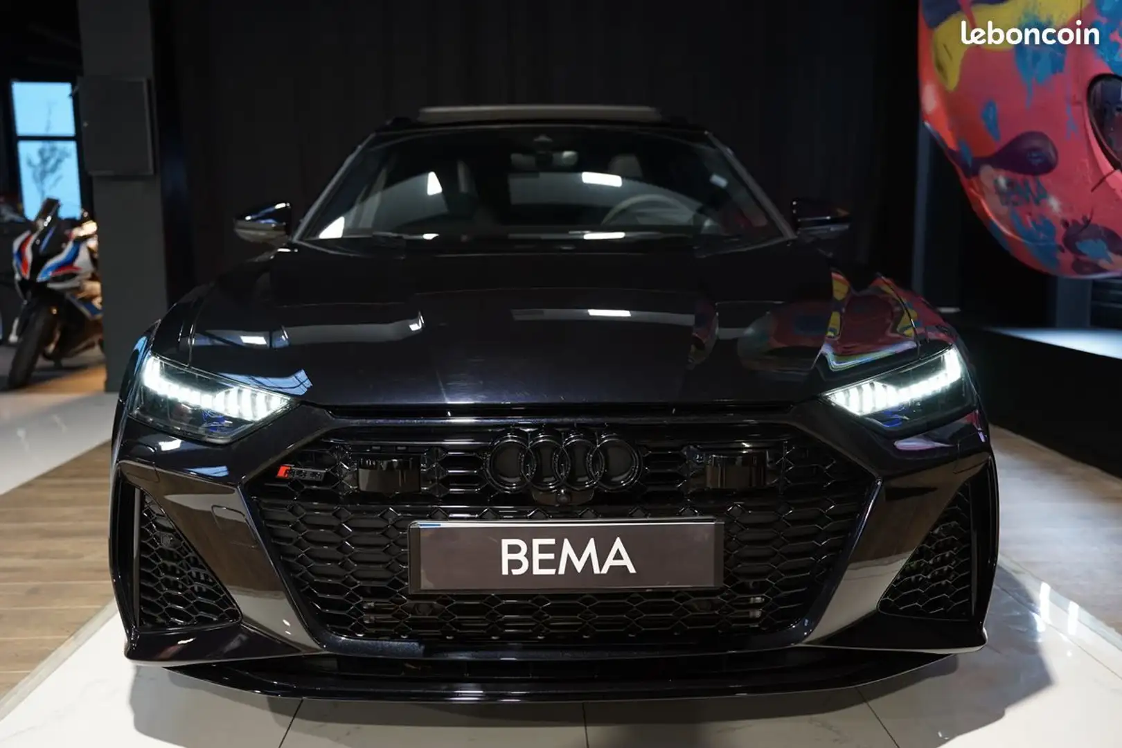 Audi RS6 C8 AVANT 600cv | Malus inclus Pack Dynamique RS Plus Céramiques Toit Ouvrant Matrix B&O Camera 360° Noir - 2