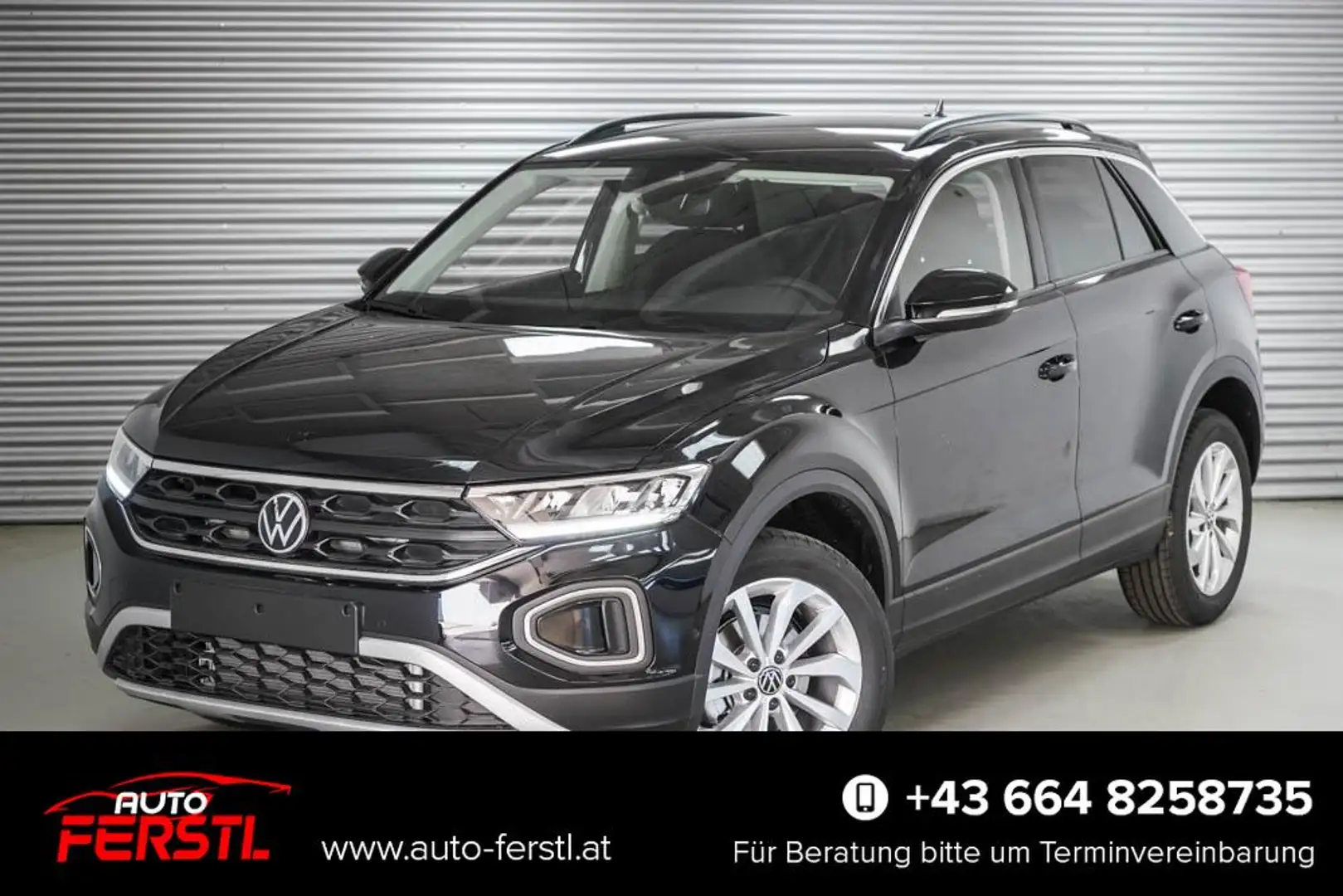 Volkswagen T-Roc 1,5 TSI DSG Life Plus - LAGER 110 kW (150 PS), ... Zwart - 1