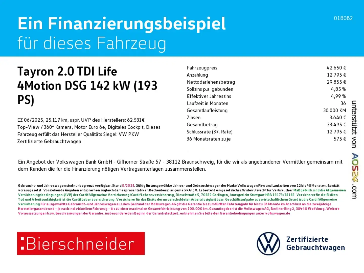Volkswagen Tayron 2.0 TDI Life 4Motion DSG NAVI KAM AHK ACC LED PLUS Vert - 1