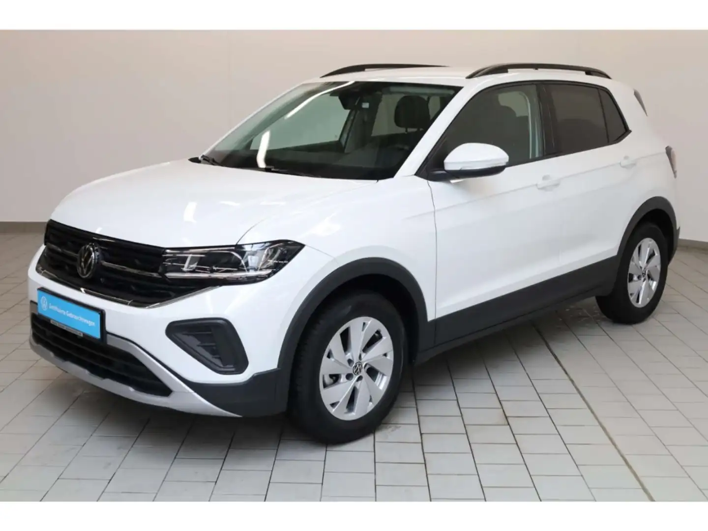 Volkswagen T-Cross 1.0 TSI Life 6-Gg. NAV/LED/ACC/SH/Klima Weiß - 2