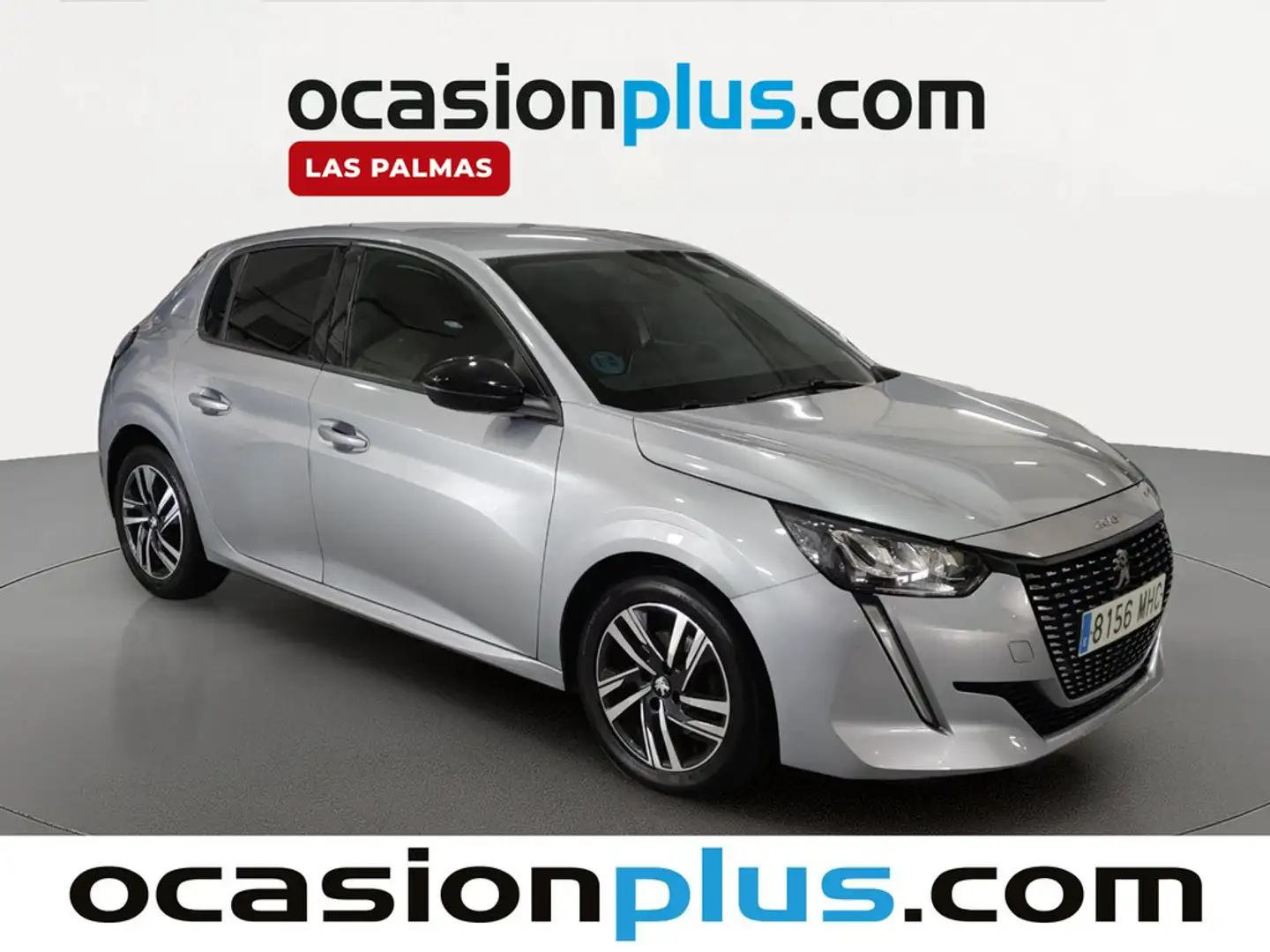 Peugeot 208 1.2 Puretech S&S Allure 100 Gris - 2