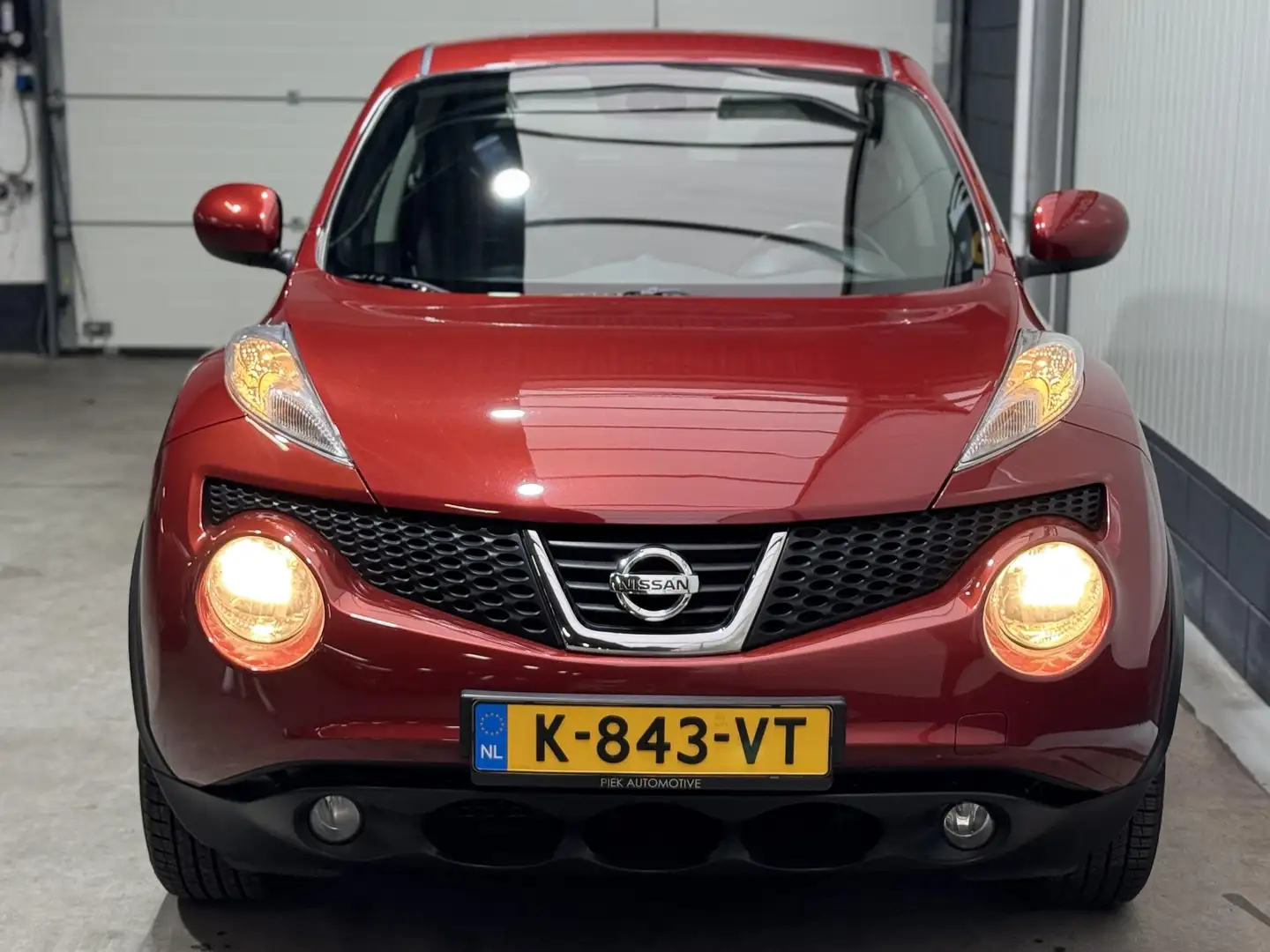 Nissan Juke 1.6 Tekna AUT Camera Stoelverwarming Rood - 2