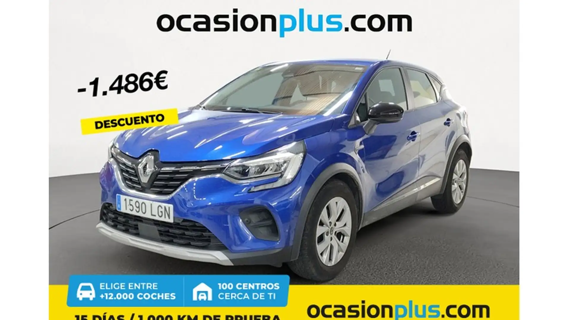 Renault Captur Blue DCi Zen 70kW Azul - 1