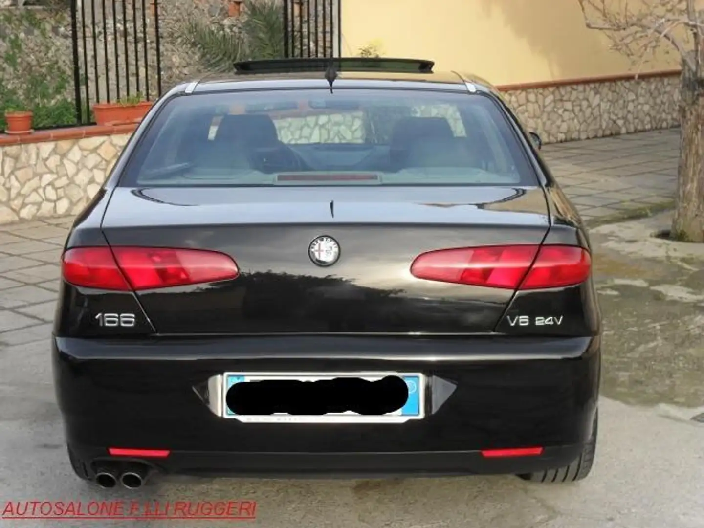 Alfa Romeo 166 3.0i V6 24V Super EXSCLUSIVE km72.000 IMPECCABILE Nero - 2