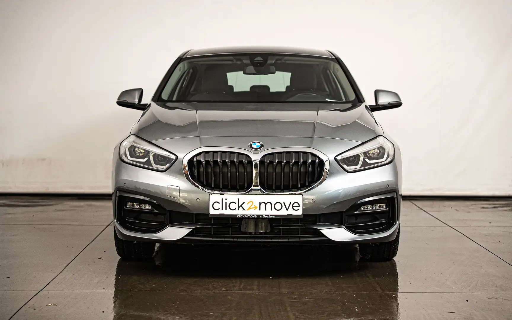 BMW 118 118iA Sportline Gris - 2