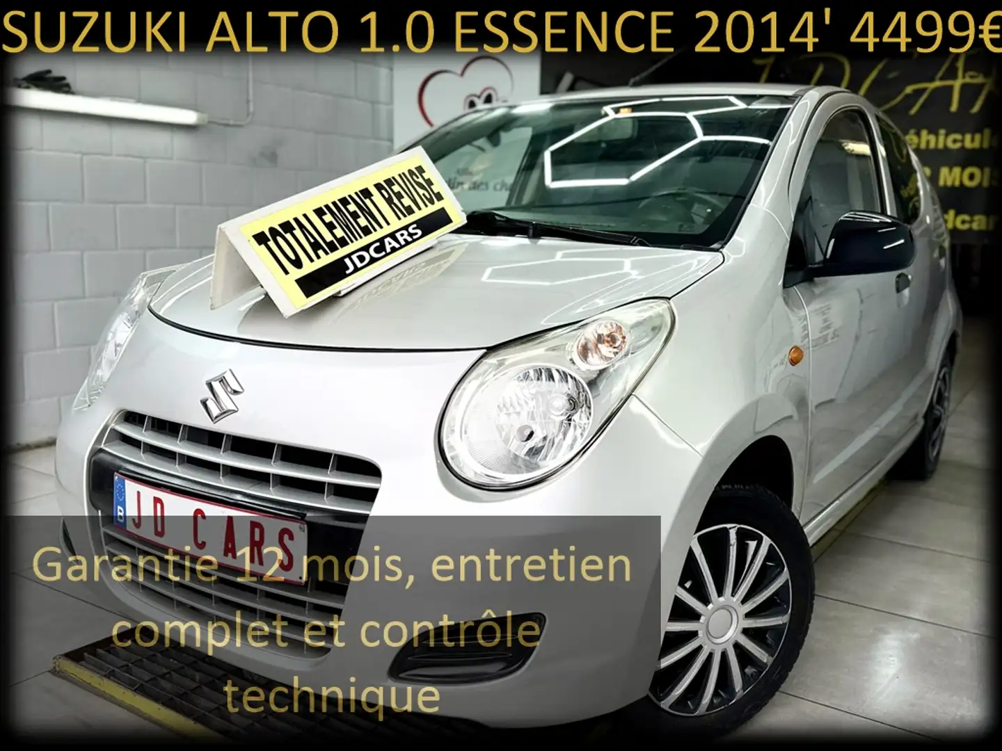 Suzuki Alto ALTO 1.0 ESSENCE ‼️GARANTIE 1 AN CTOK‼️ Silber - 1