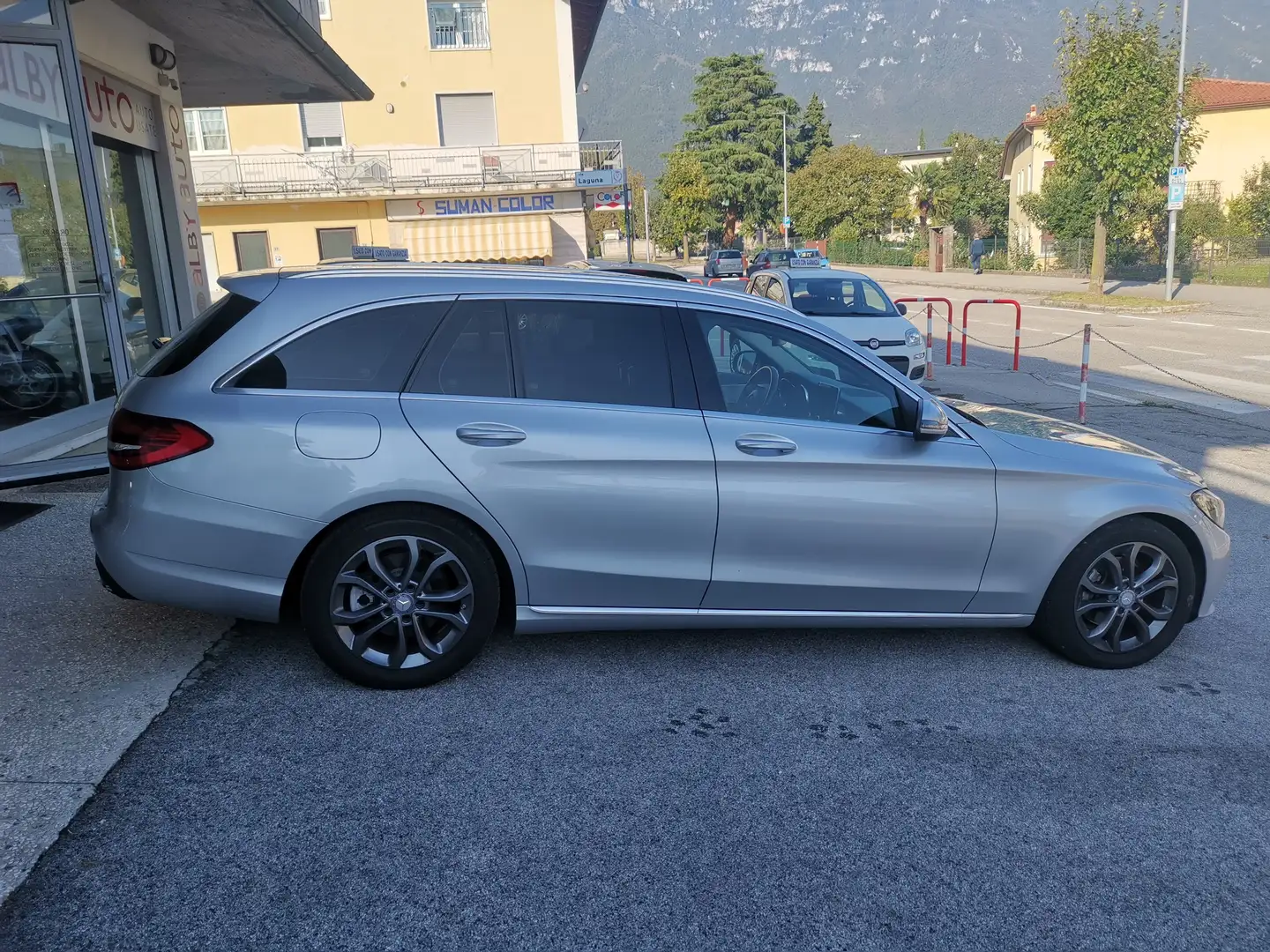 Mercedes-Benz C 220 C220dT Blue- Tec Amg sport Argento - 2