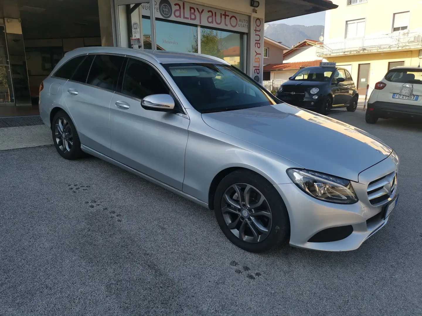 Mercedes-Benz C 220 C220dT Blue- Tec Amg sport Argento - 1