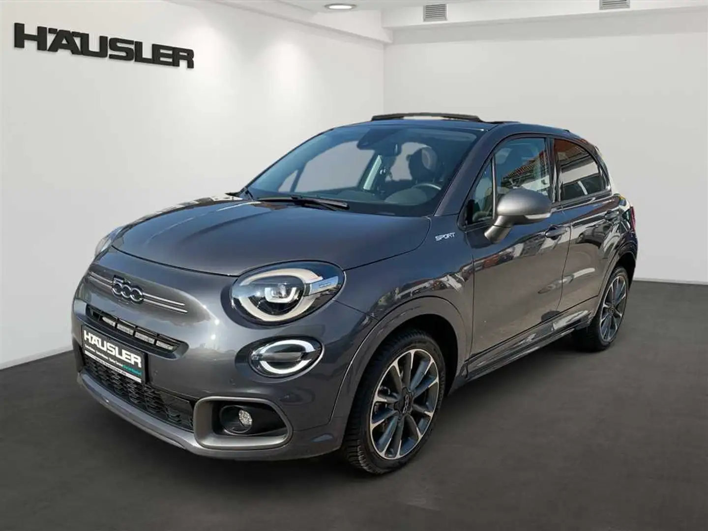Fiat 500X 1.5 T AT Dolcevita Faltdach Sport LED Navi PDC Kam Gris - 1