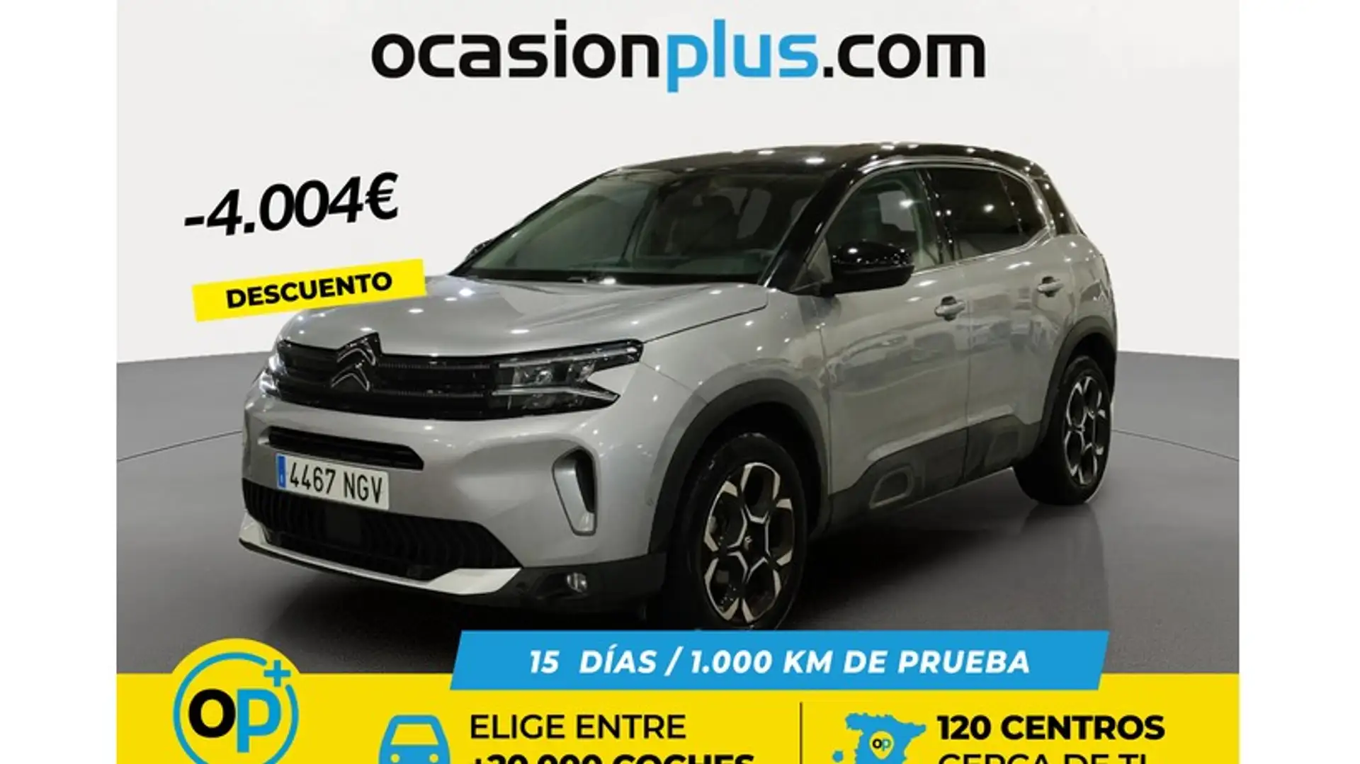 Citroen C5 Aircross BlueHDi S&S Plus EAT8 130 Gris - 1