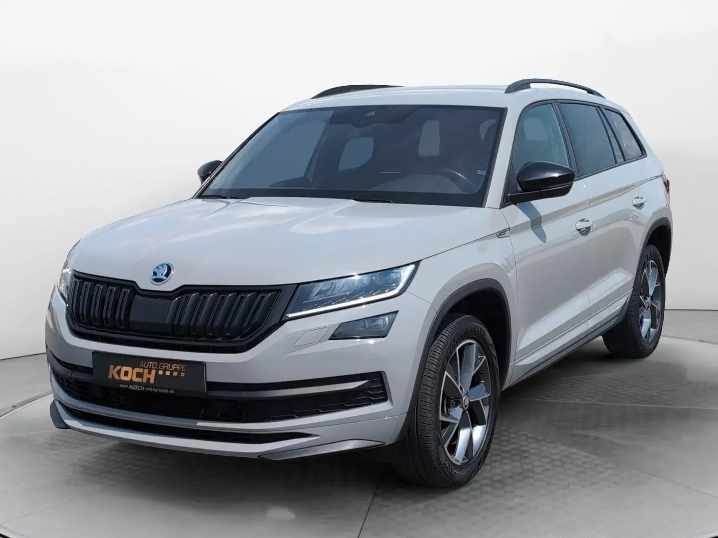 Skoda Kodiaq 2.0TDI Sportline 4x4 NAVI AHK KAMERA LED Grau - 2