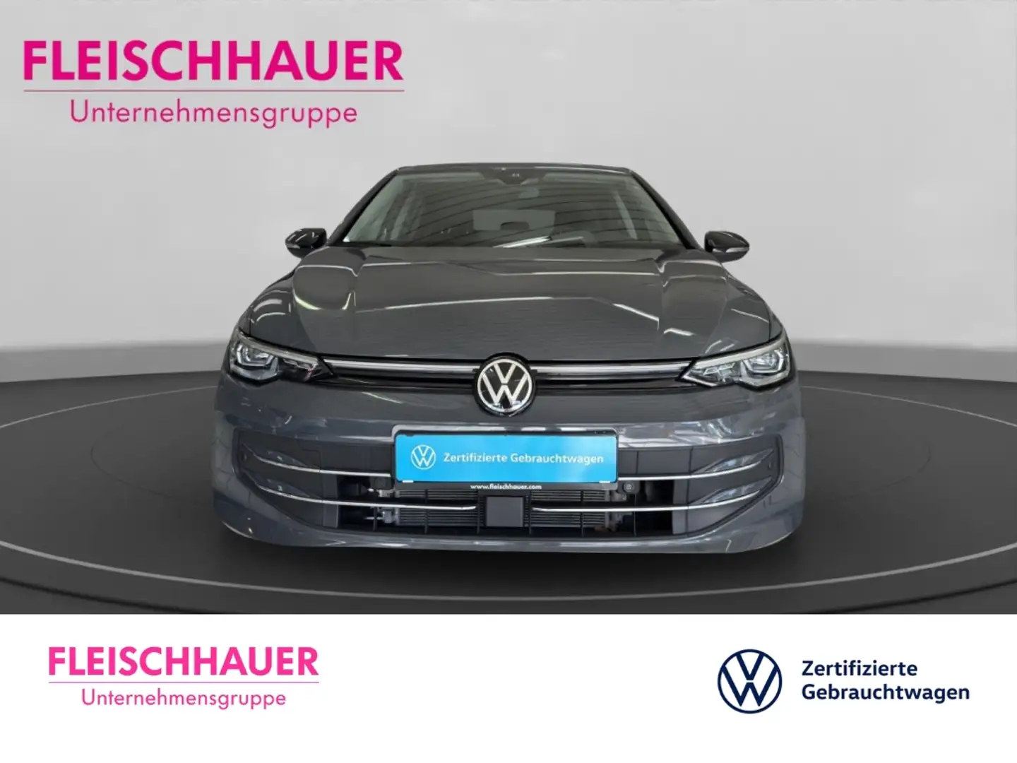 Volkswagen Golf VIII 1.5 TSI Goal Life LED+AHK+ACC+NAVI+CARPLAY+SH Grau - 2