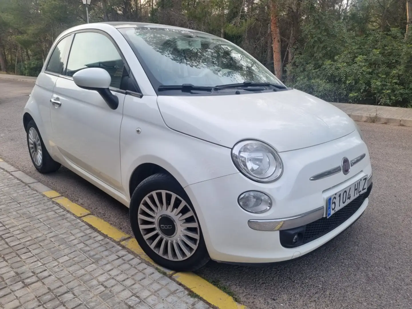 Fiat 500 1.2 Lounge Blanco - 1