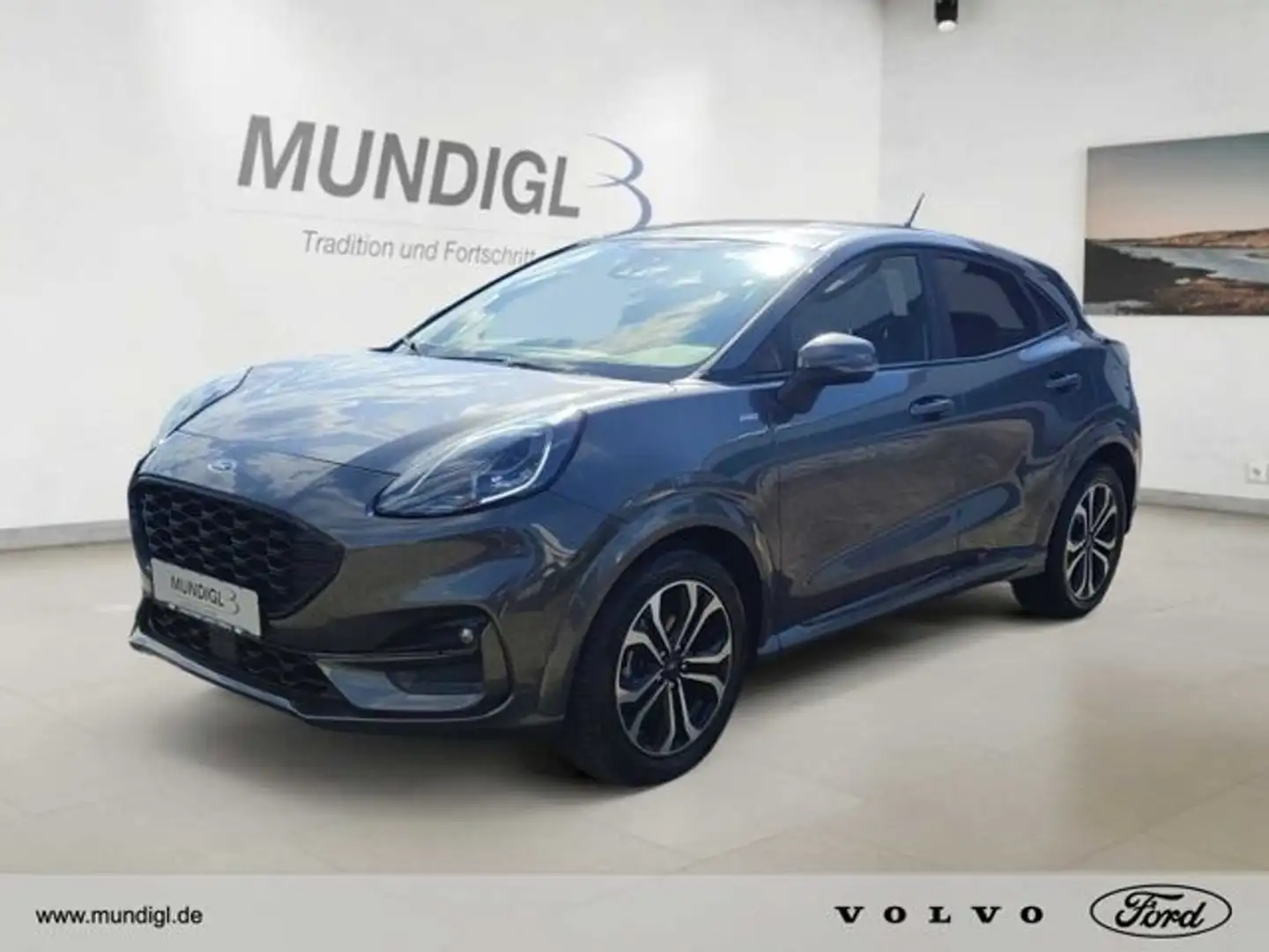 Ford Puma ST-Line NAVI Klimaaut SHZ FSH LRH Tempo PDC Gris - 1