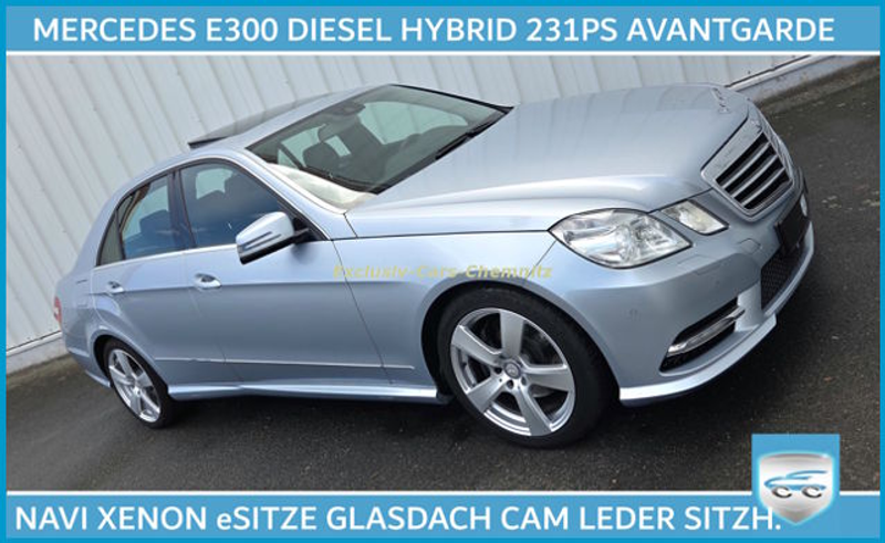 Mercedes-Benz E 300 CDI Hybrid AVANTGARDE GLASADCH eSITZE AMG AVANTGAR
