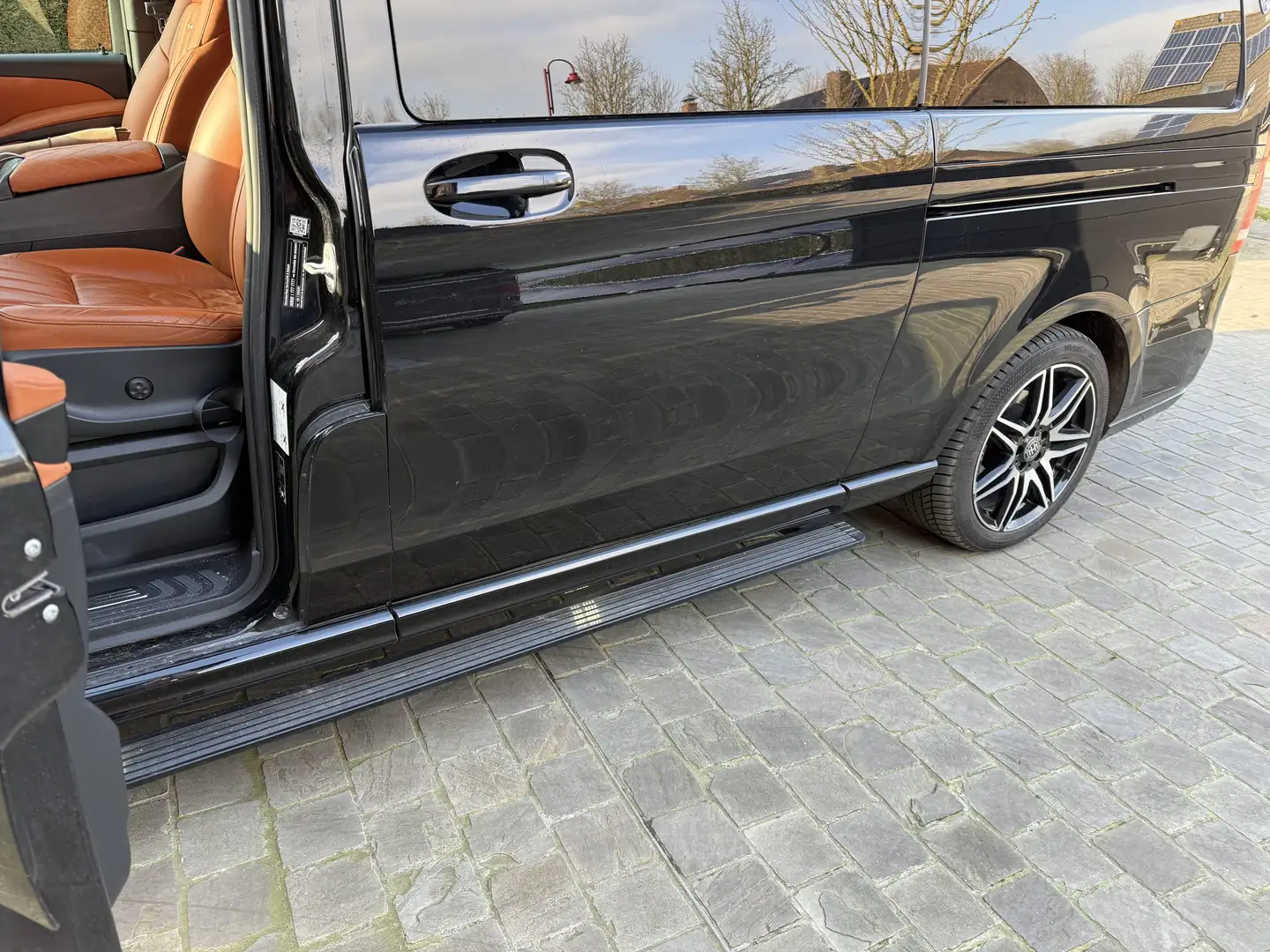 Mercedes-Benz V 300 d lang 4Matic voll ppf mhtuning maybach Zwart - 2