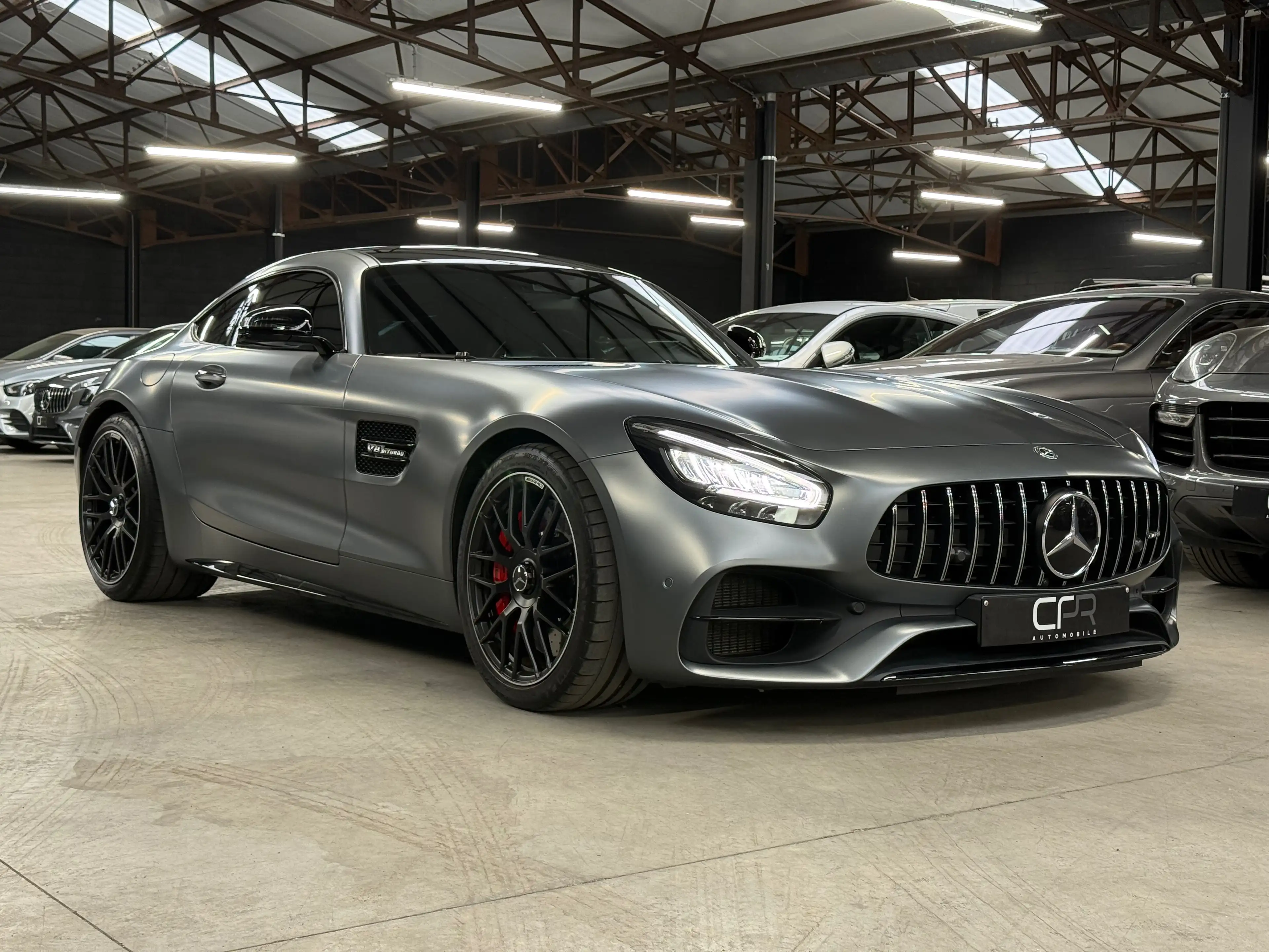 Mercedes-Benz AMG GT C 4.0 V8 BiTurbo * FACELIFT * CARNET MERCEDES * FULL OPTIONS — photo 3