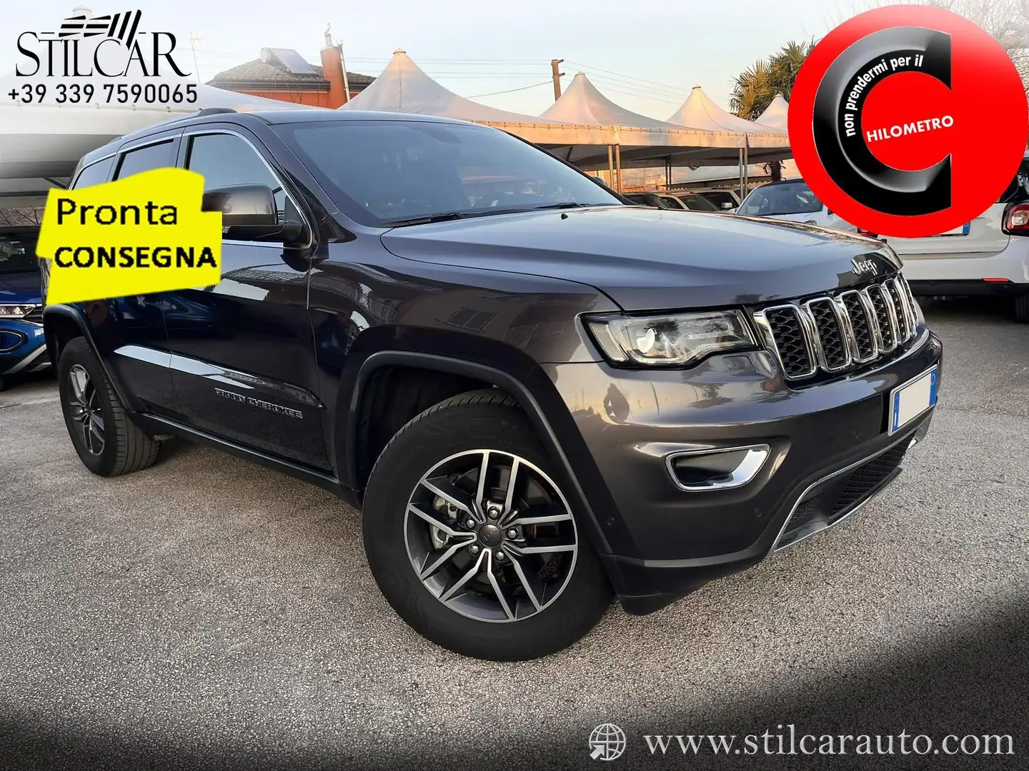 Jeep Grand Cherokee 3.0 CRD 250CV Automatico My19 LIMITED **STUPENDO** Gris - 1