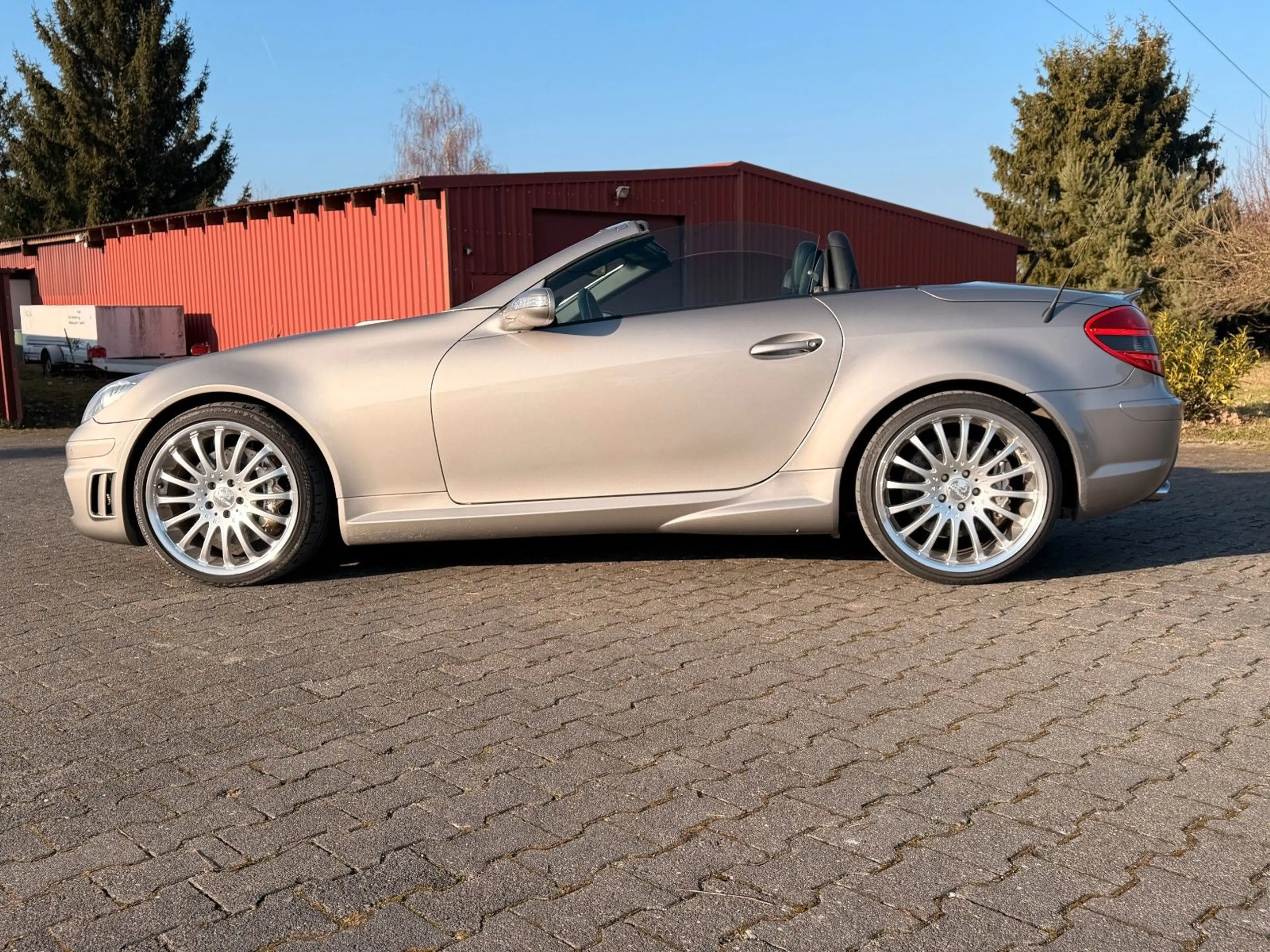 Mercedes-Benz SLK 55 AMG SLK Roadster MB Service 2. Hand — photo 3