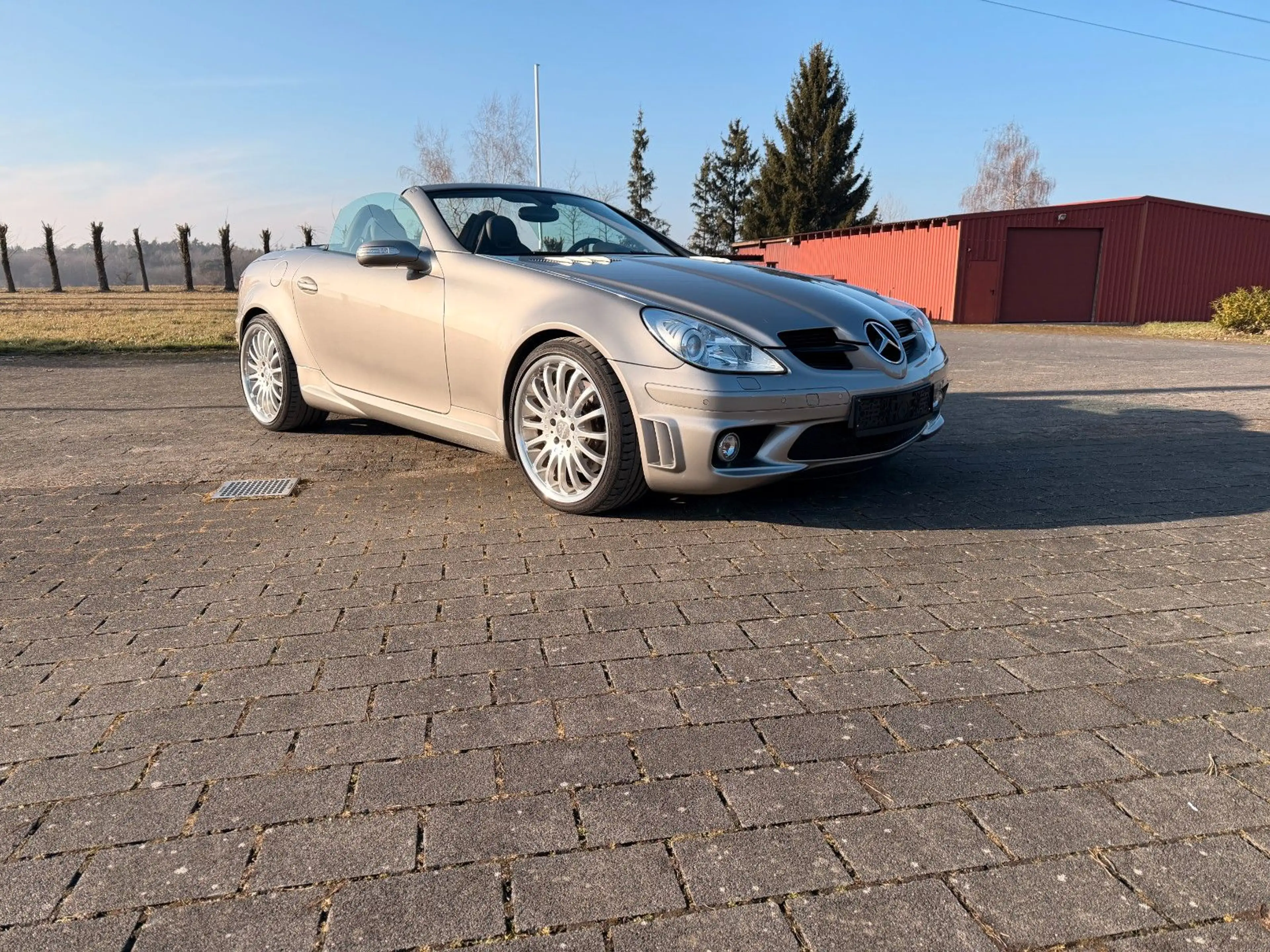 Mercedes-Benz SLK 55 AMG SLK Roadster MB Service 2. Hand — photo 4