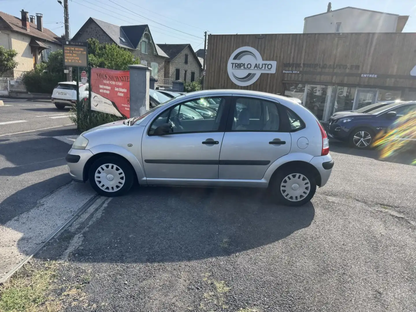 Citroen C3 1.4 HDi - 70 Pack Leader + clim Gris - 2