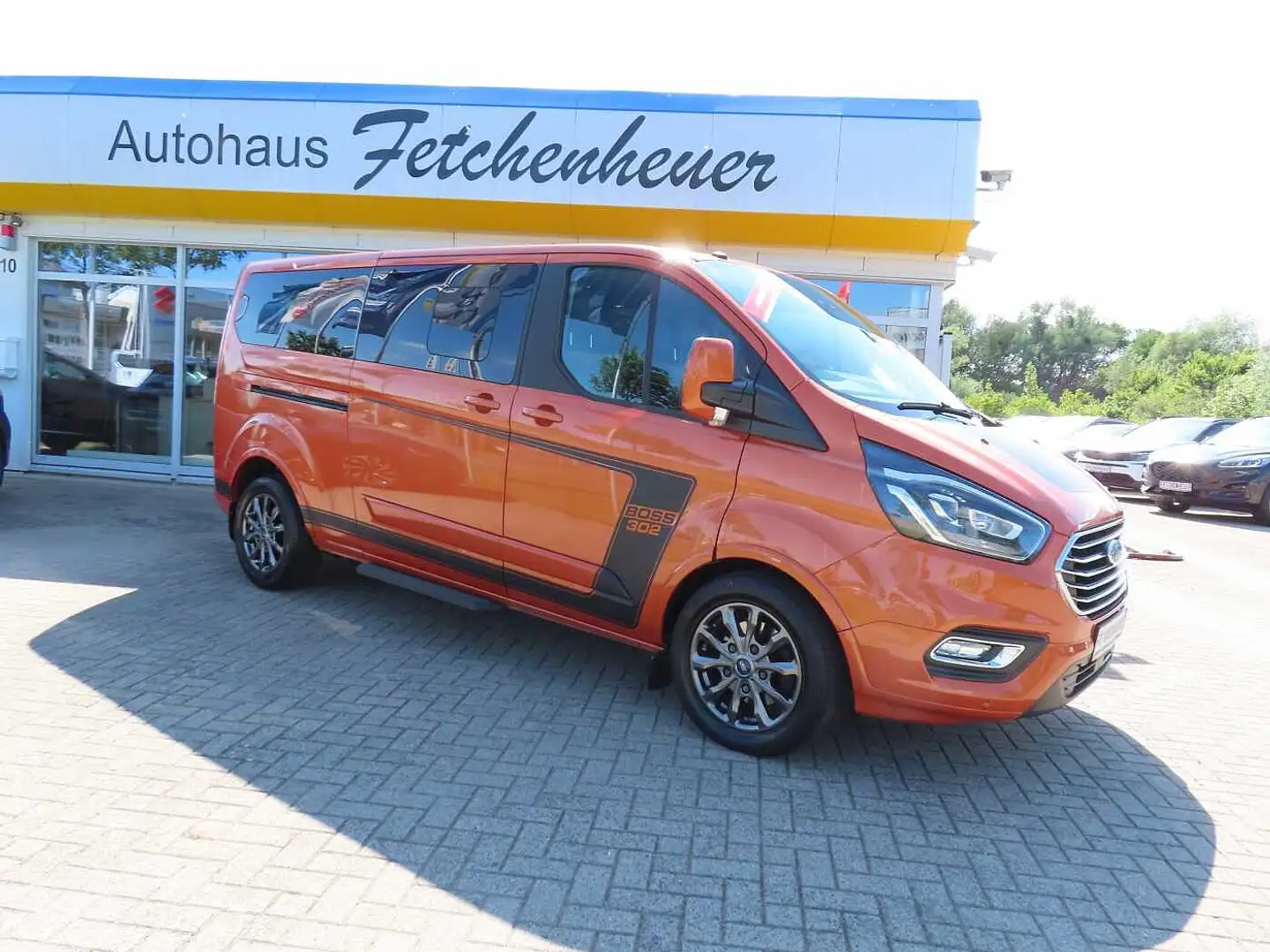Ford Tourneo Custom L2 Aut. XENON+ACC+RFK+SHZ+TWA+8Si Orange - 1