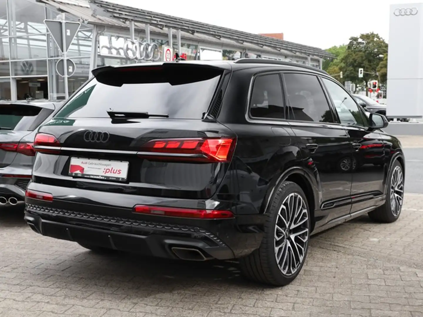 Audi Q7 50 TDI quattro S line LM22 AHK Pano Carbon Lase... Schwarz - 2