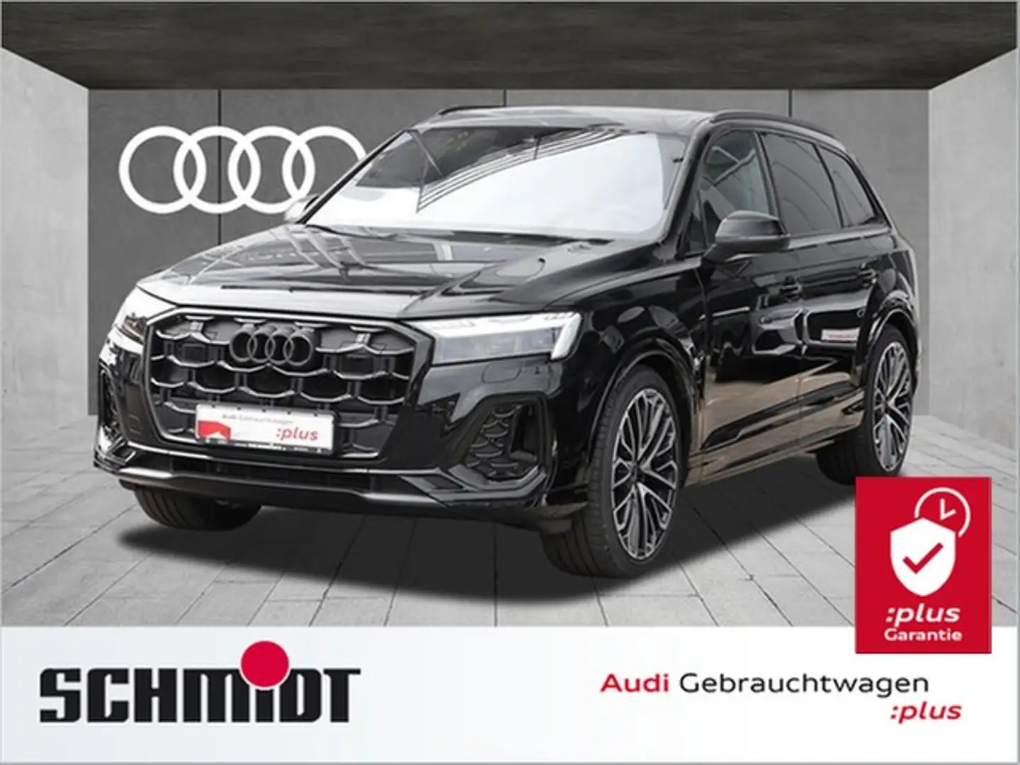 Audi Q7 50 TDI quattro S line LM22 AHK Pano Carbon Lase... Schwarz - 1